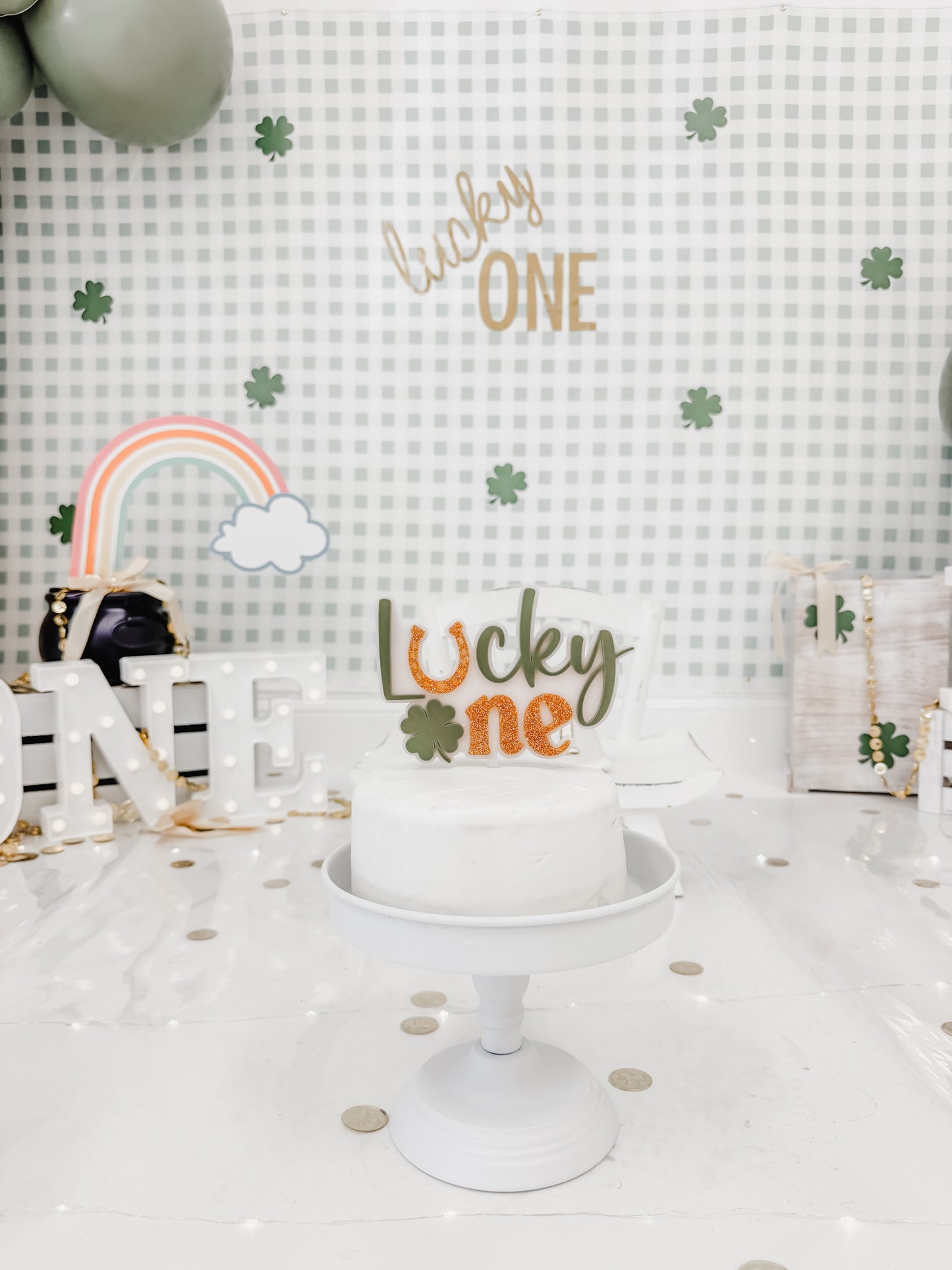 Lucky ONE - Cake Topper