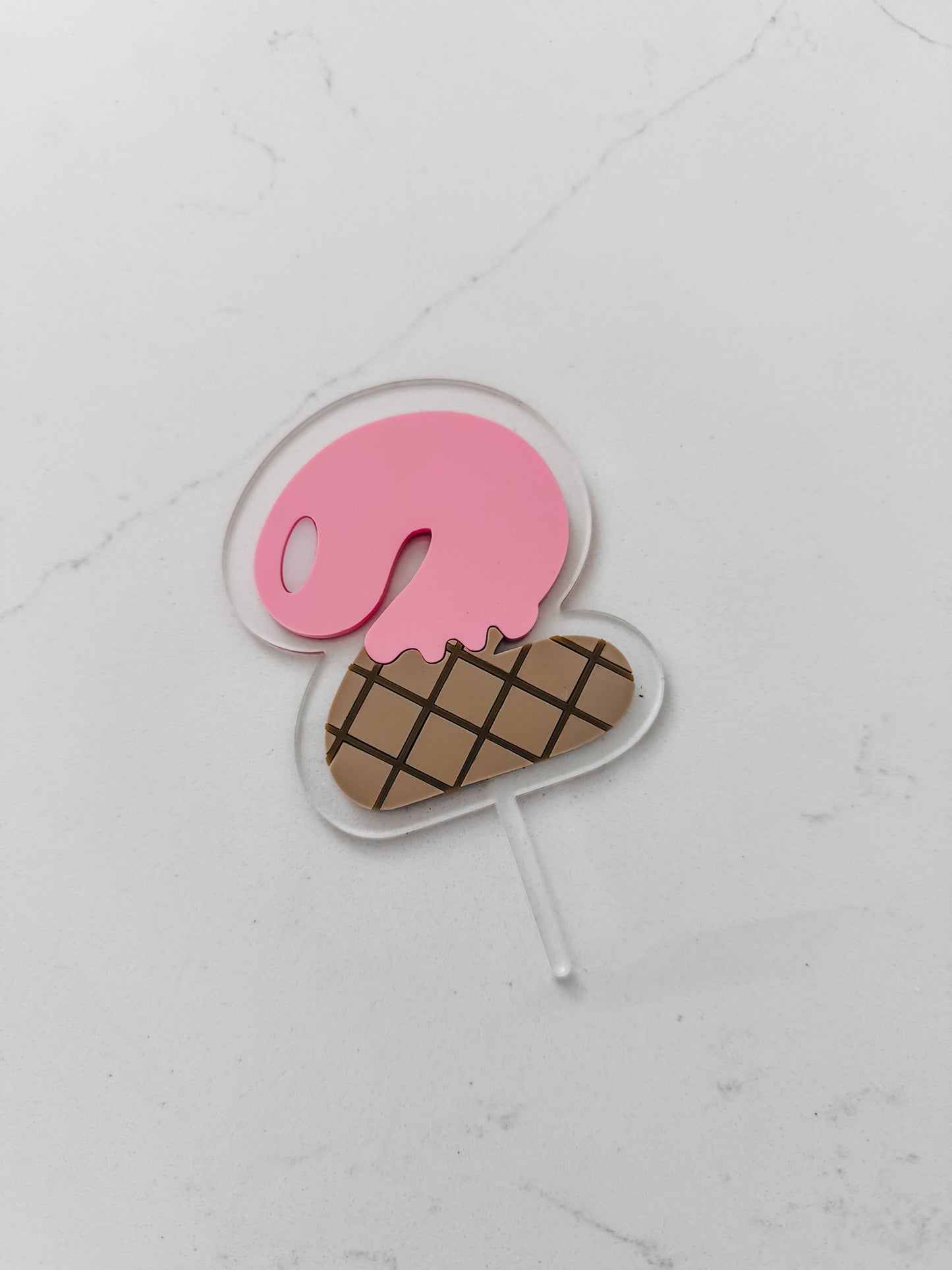 Ice Cream - 2 - Cake Topper