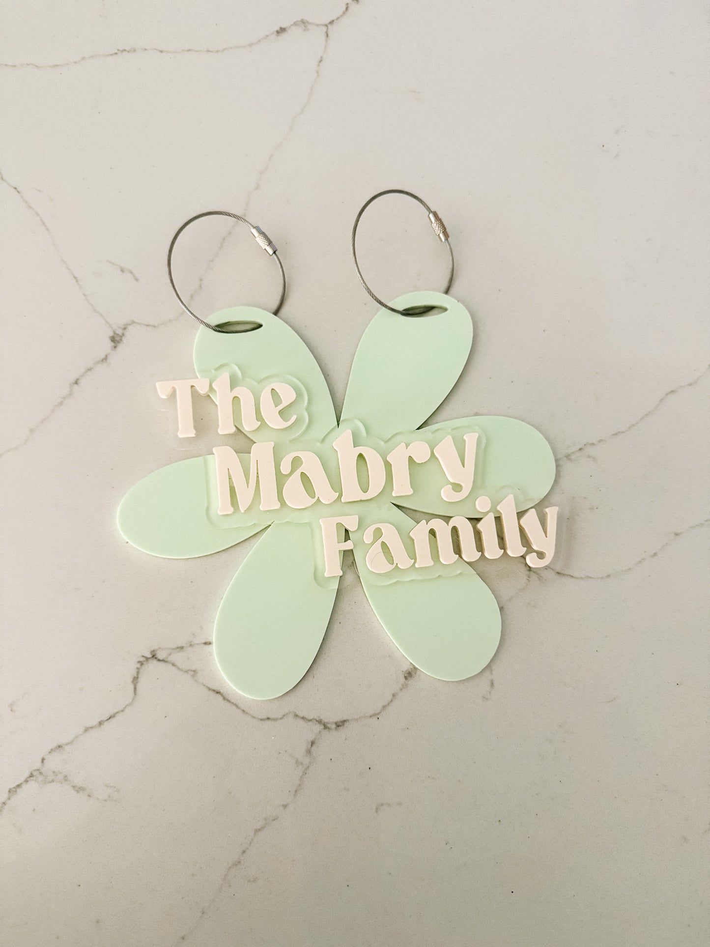 Flower - Stroller Tag