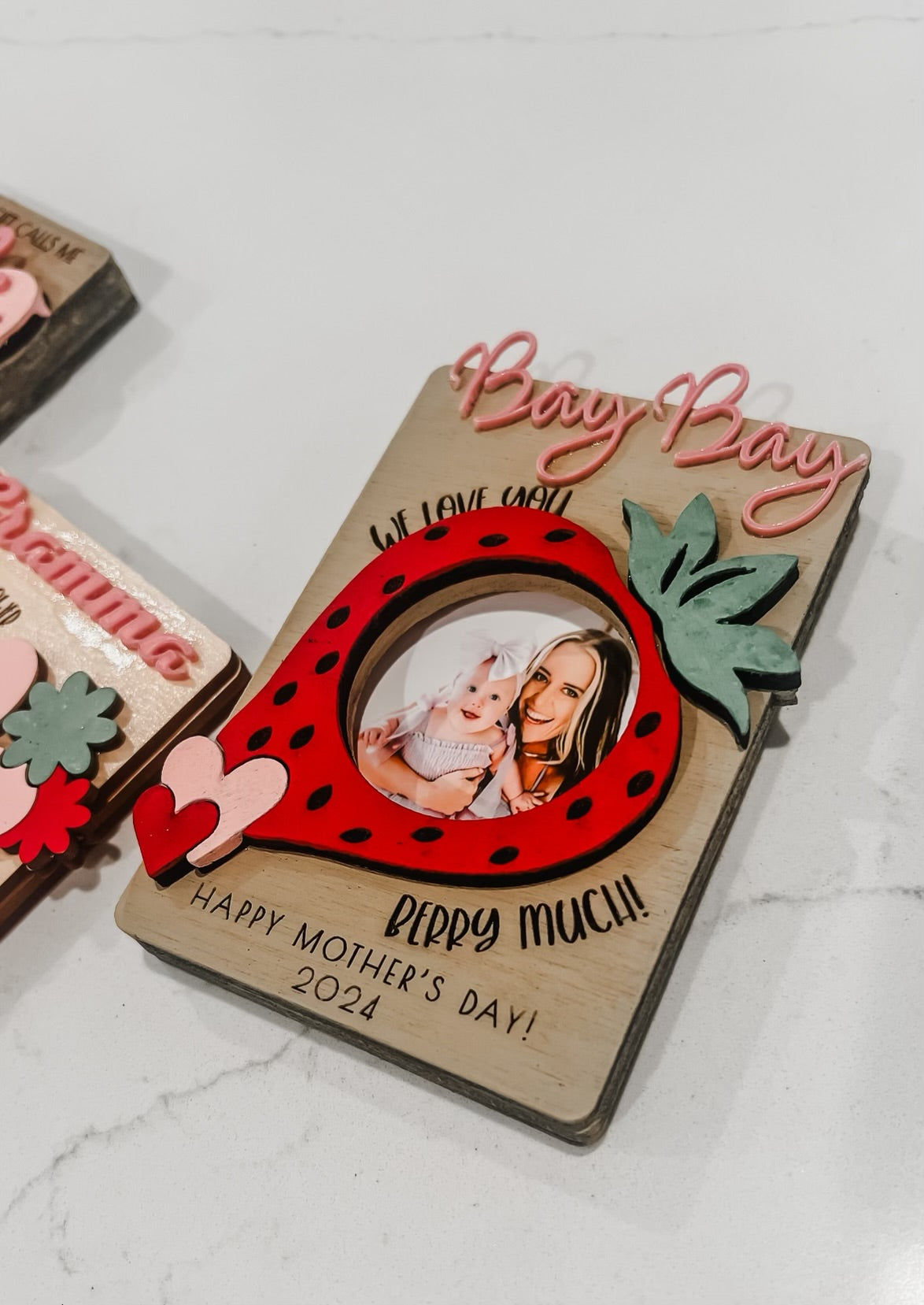 Bow - Photo Frame - Magnet