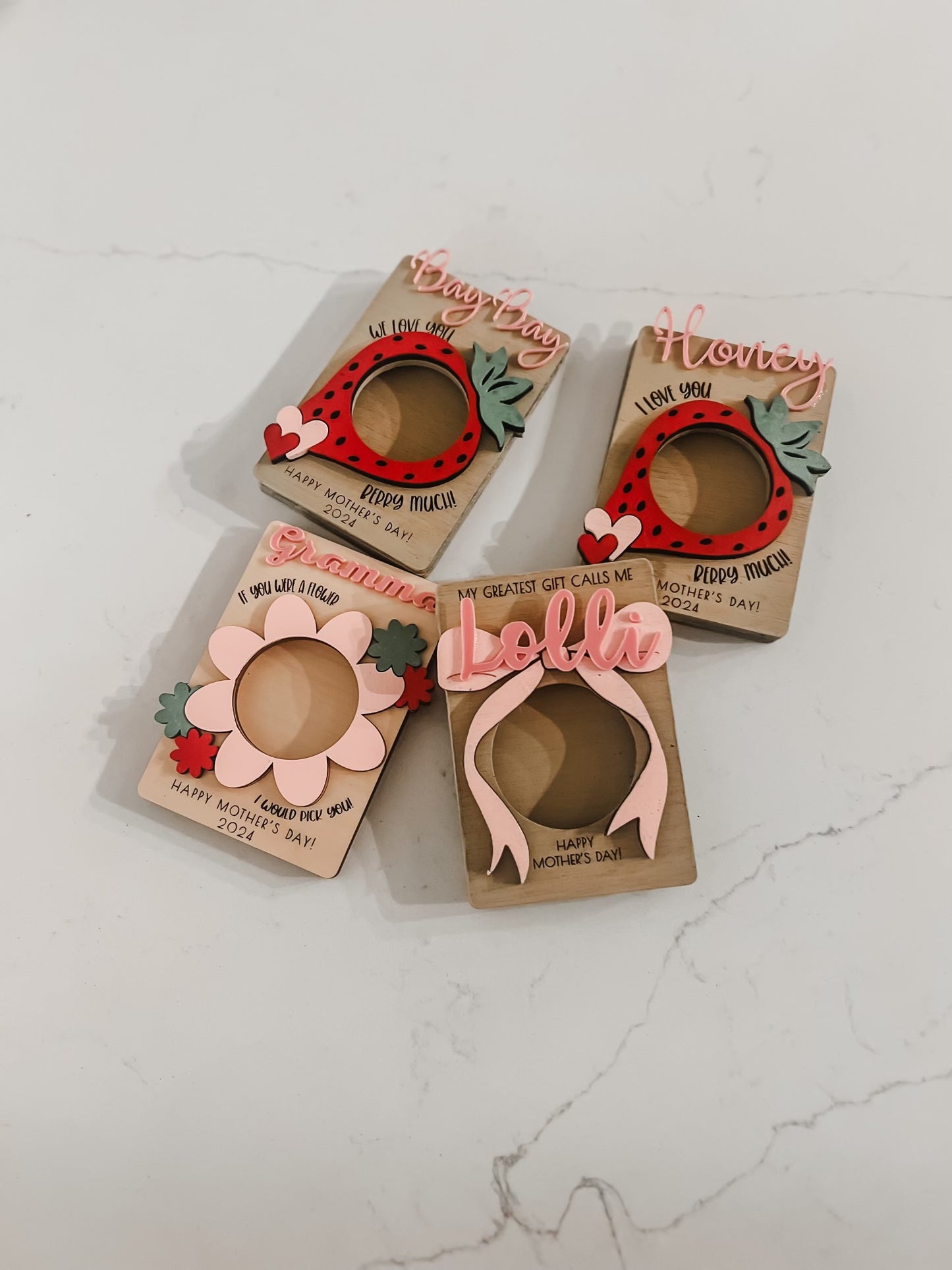 Bow - Photo Frame - Magnet