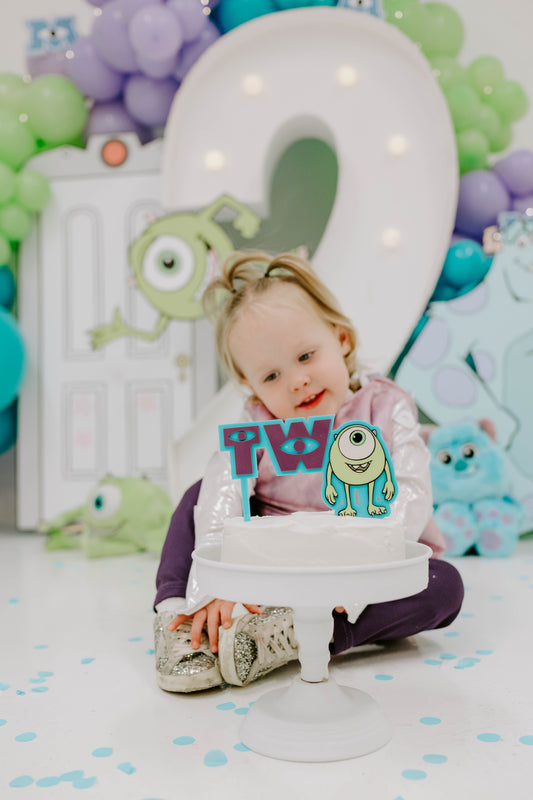 Monster’s Inc - Two - Cake Topper