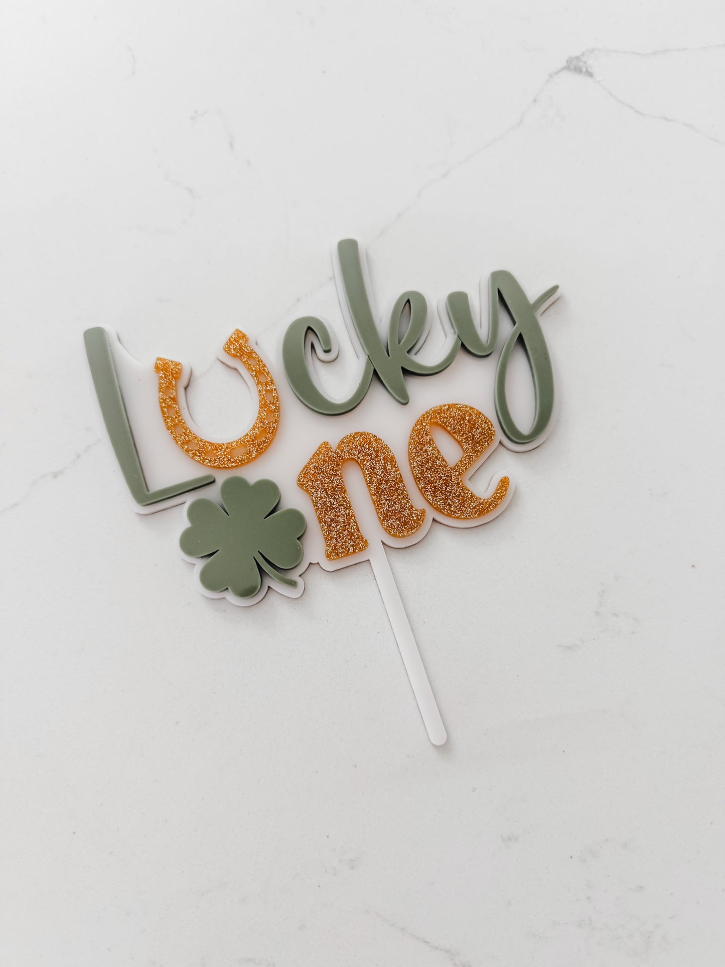 Lucky ONE - Cake Topper