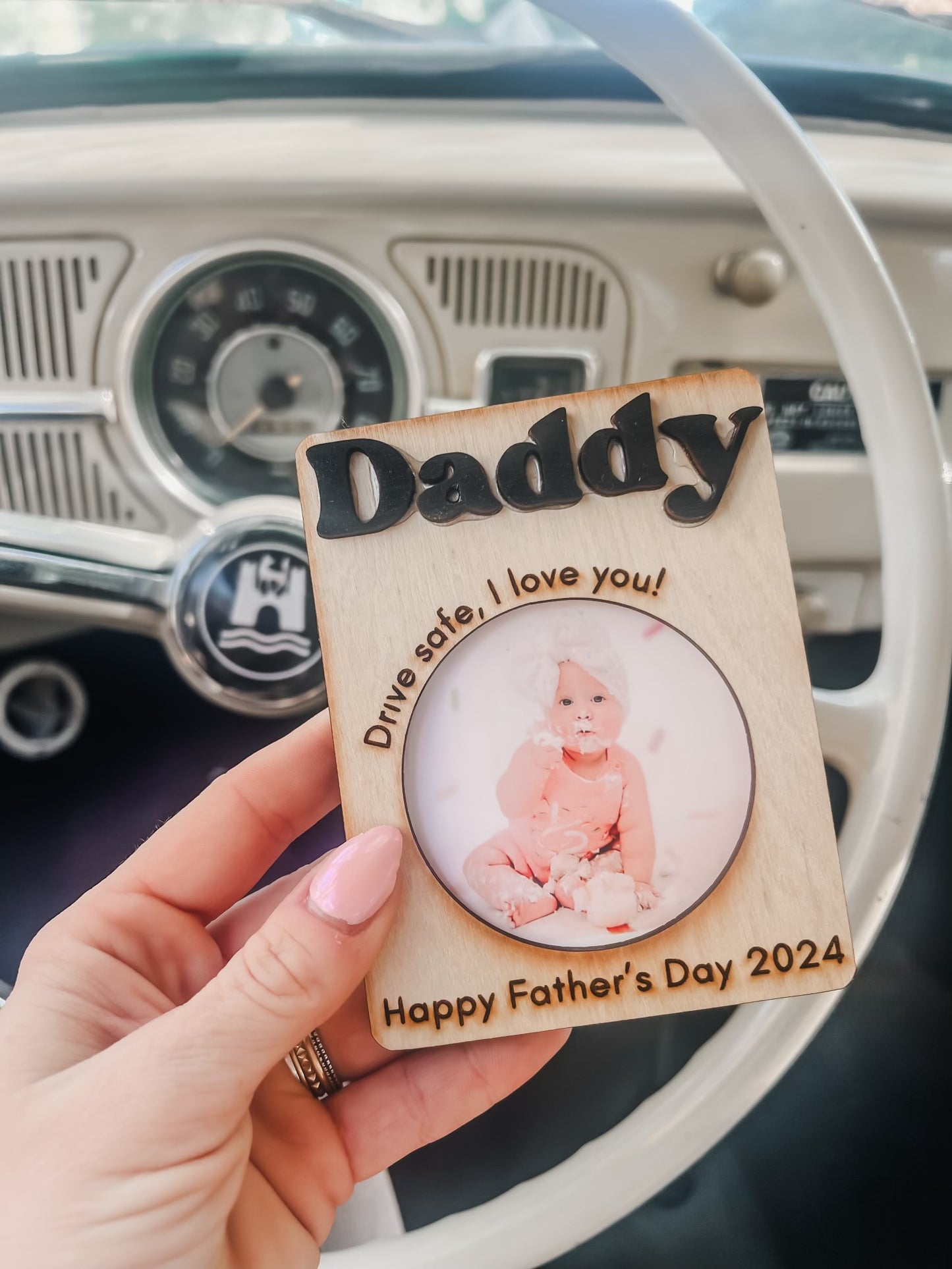 Father's Day 2025 - Photo Frame - Visor Clips
