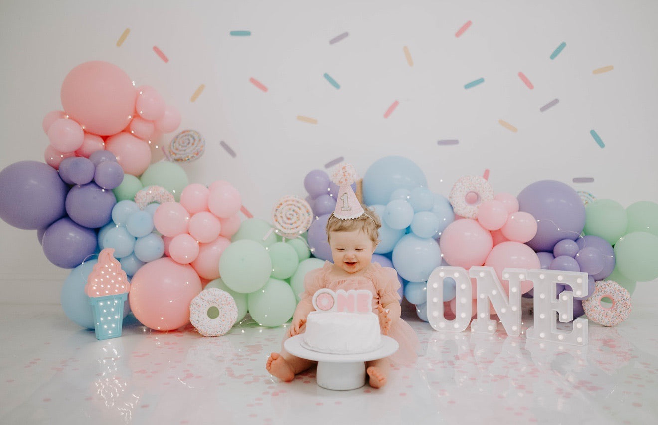 Donut - ONE - Cake Topper