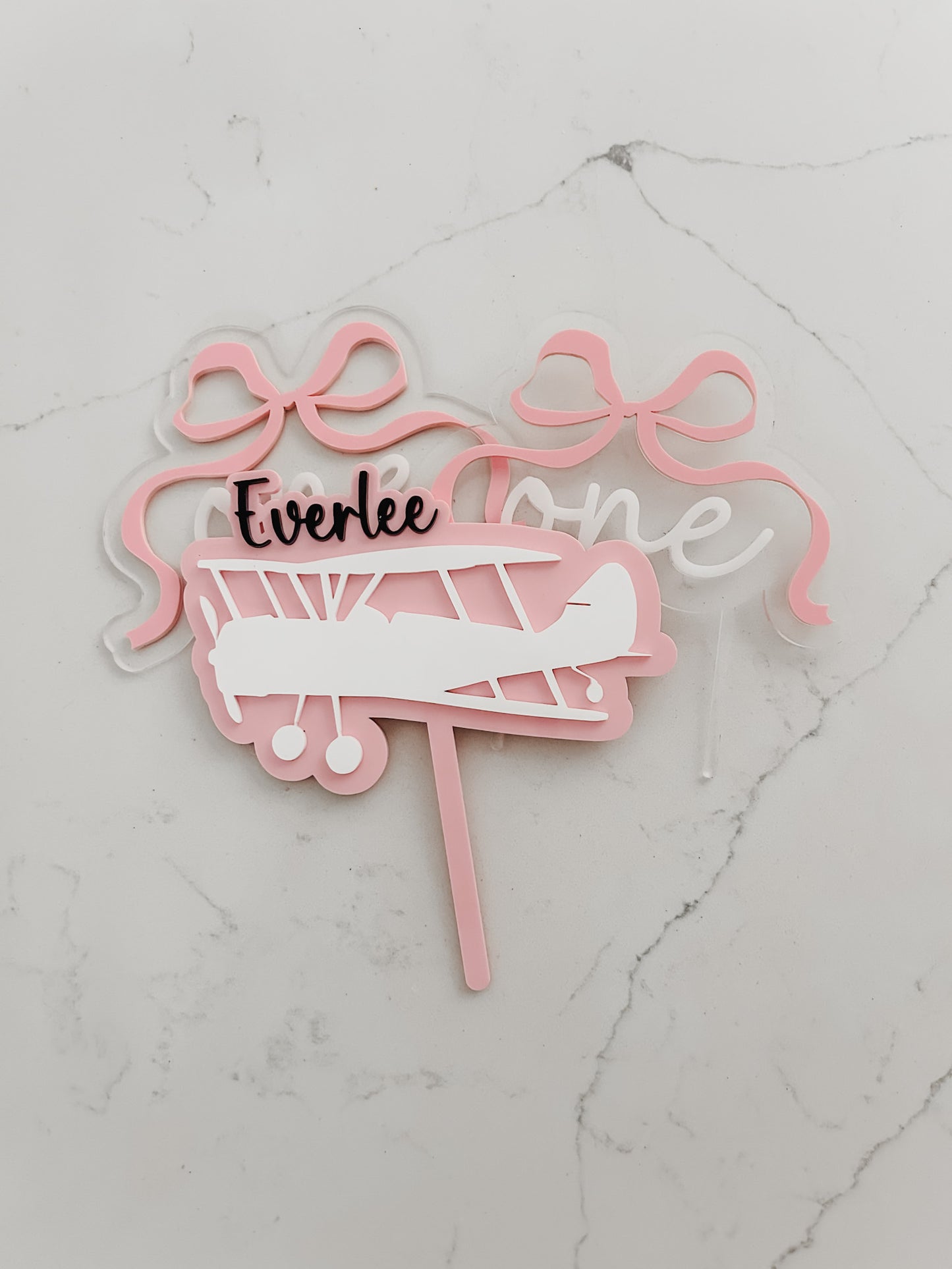 Airplane - Custom - Cake Topper