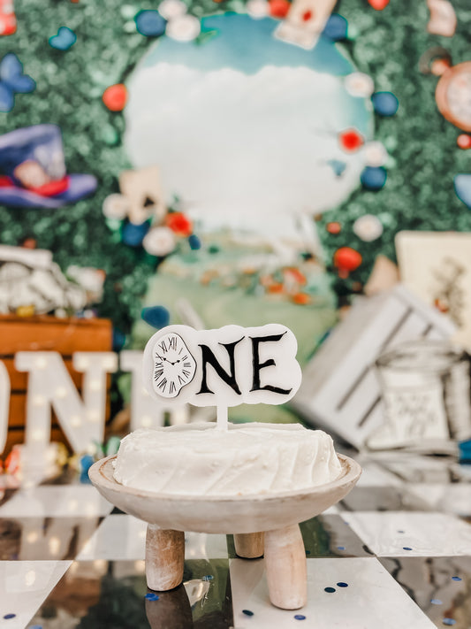 Alice in ONEderland - Cake Topper