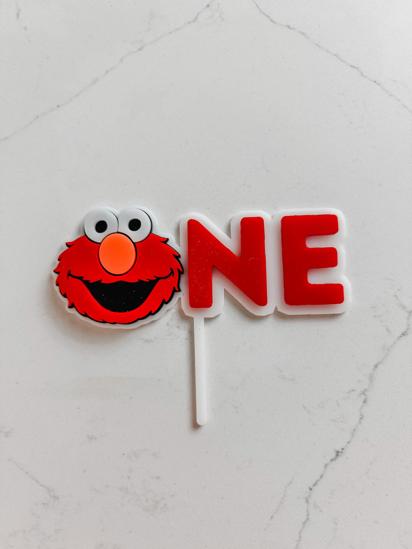 Elmo - ONE - Cake Topper