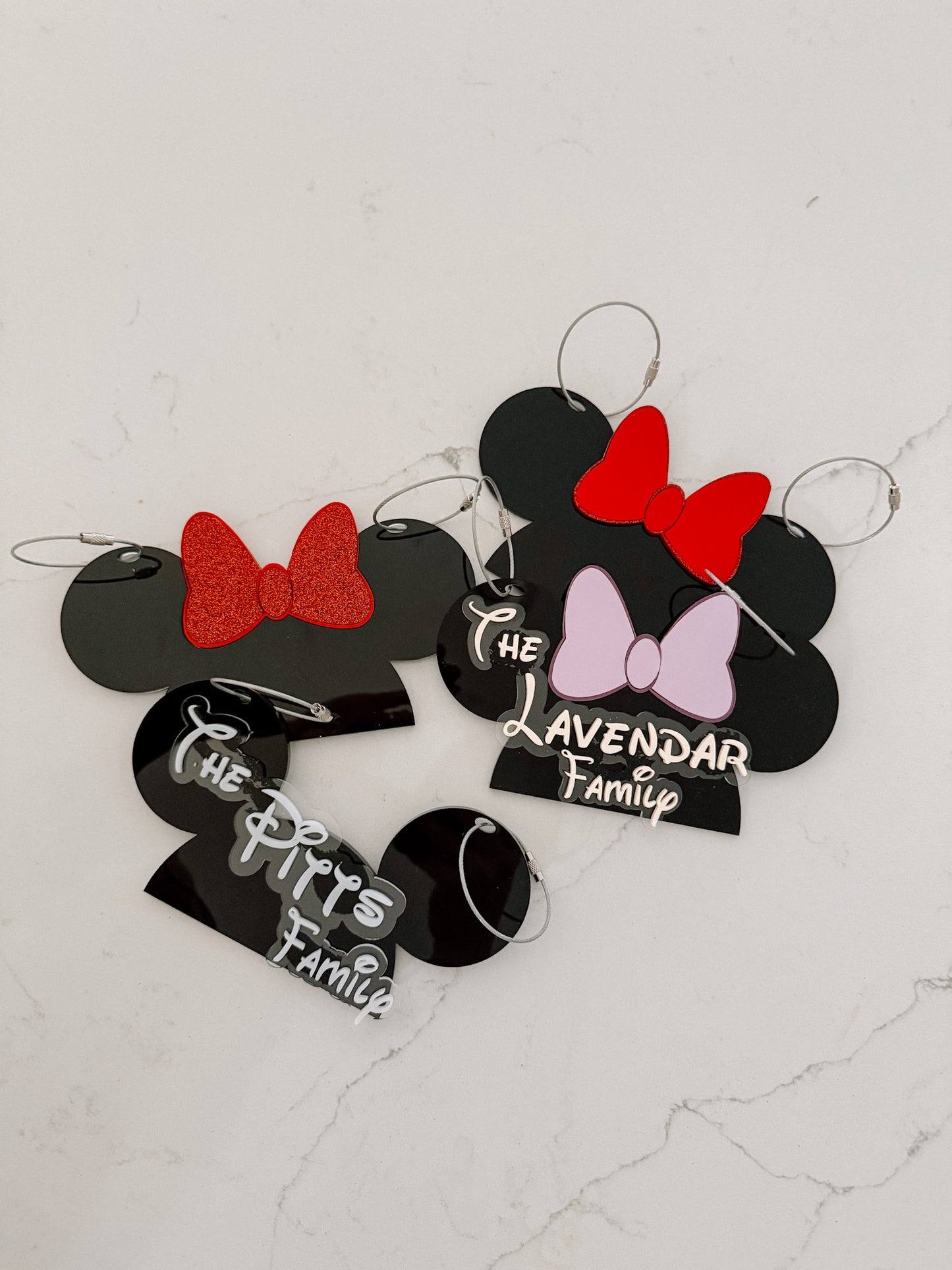 Mickey & Minnie - Stroller Tag