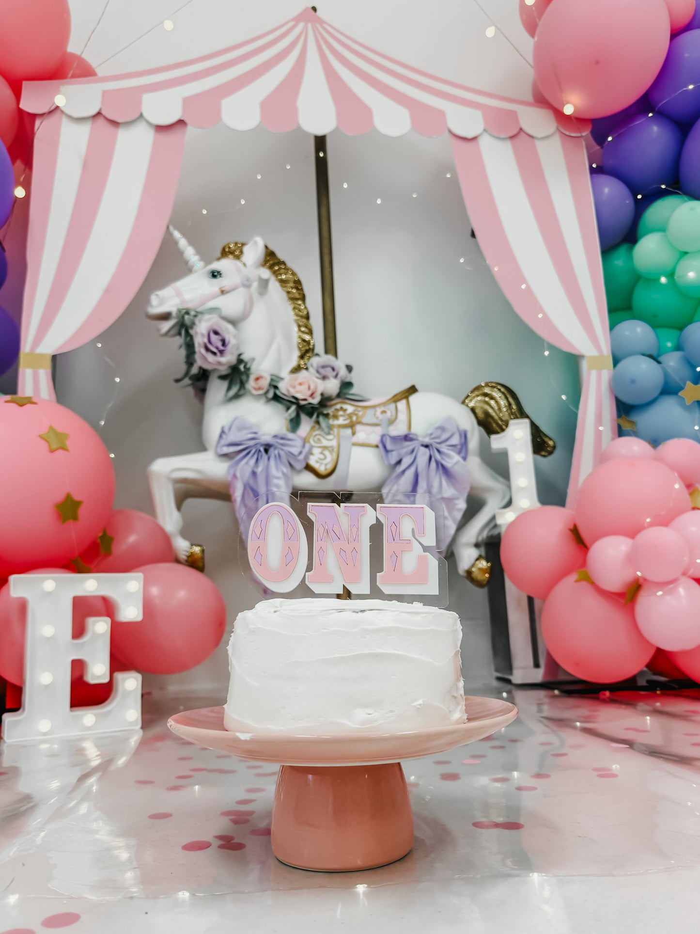 Carnival - ONE - Cake Topper