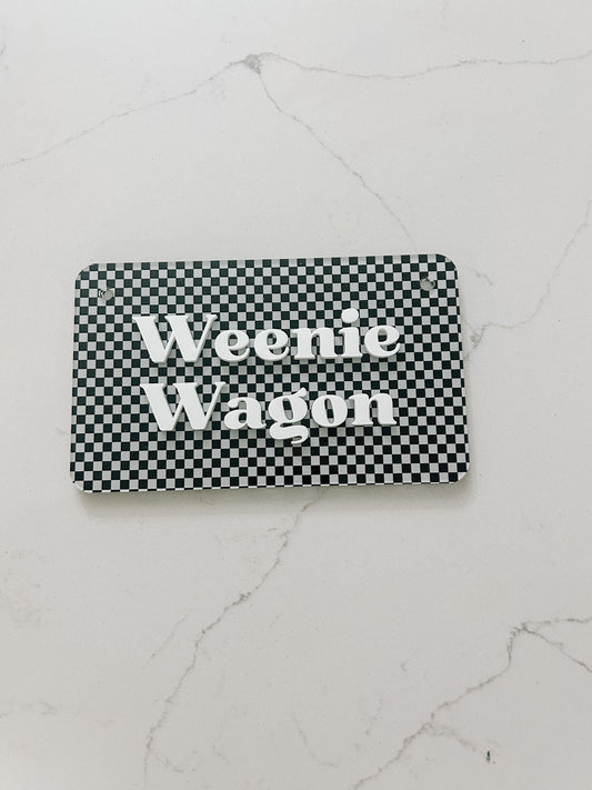 Basic - Rectangle - Stroller Tag
