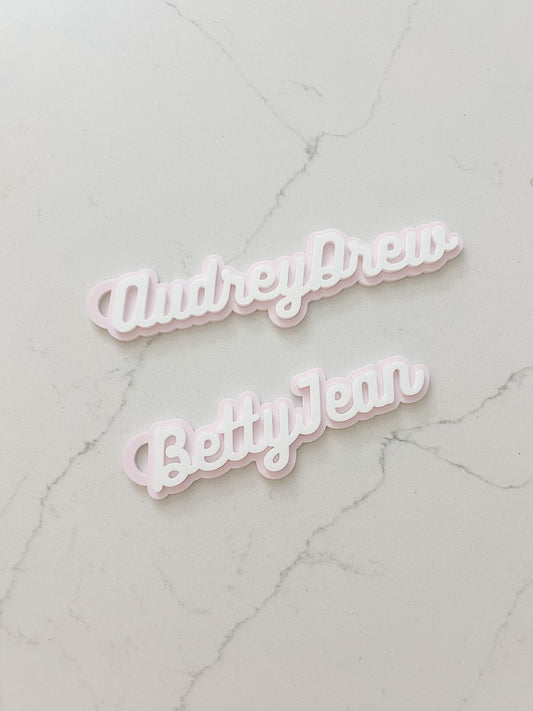 Plain - Name Tag / Stocking Tag