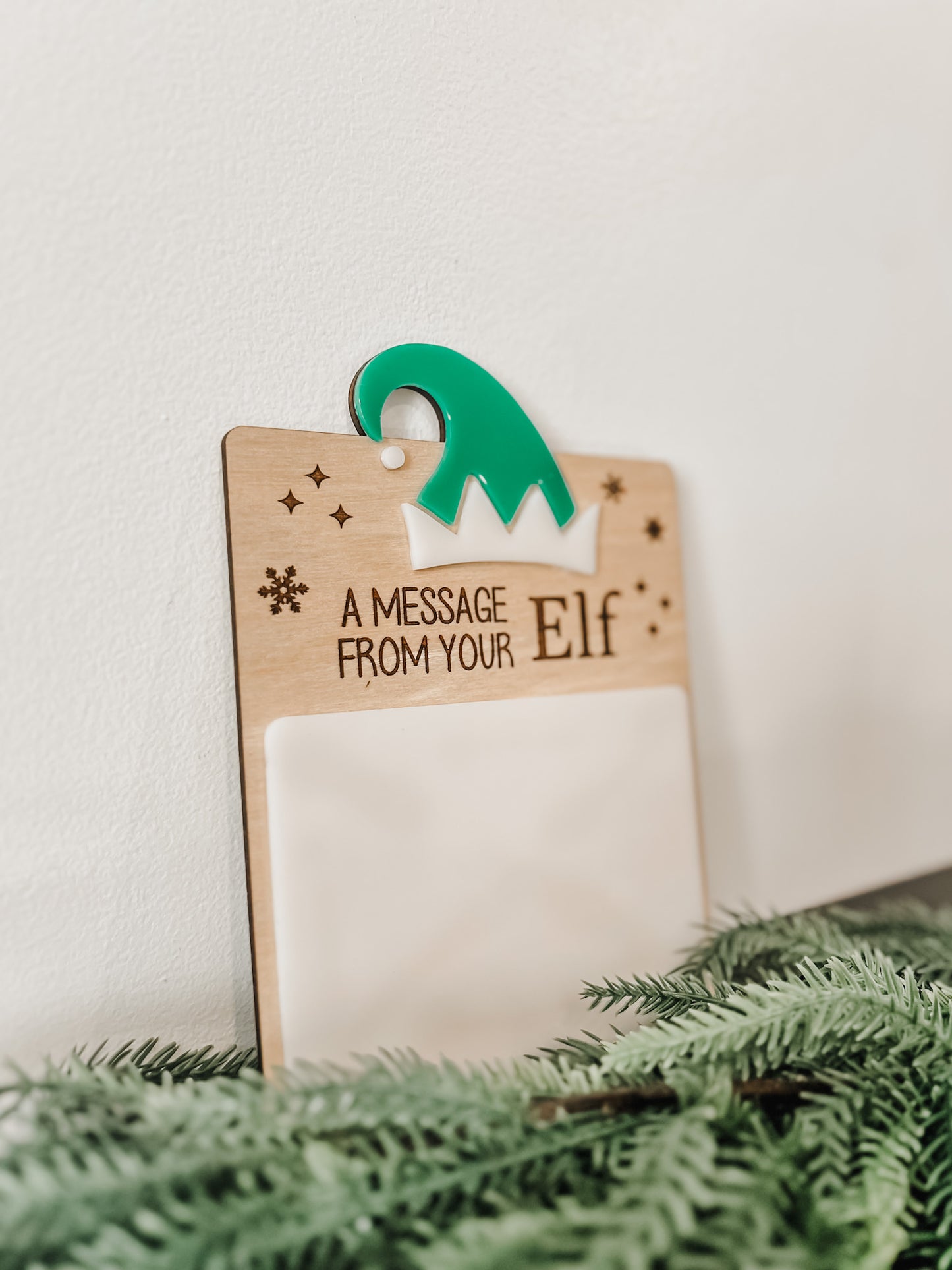 Elf Message Board - Sign