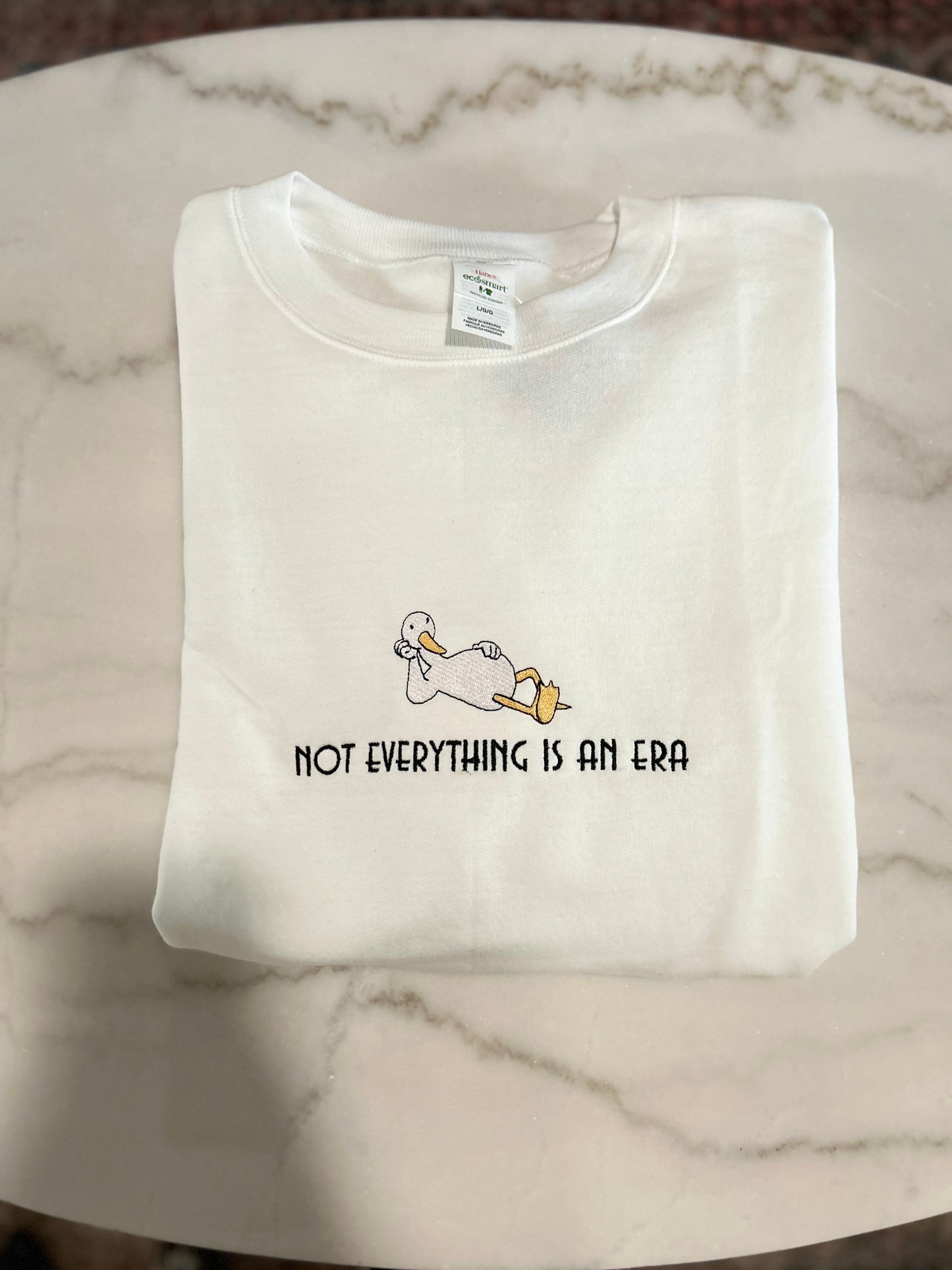 Not Everything Is An Era - Crewneck | White