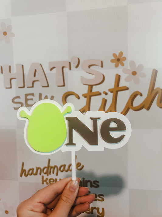 Shrek - One - Cake Topper