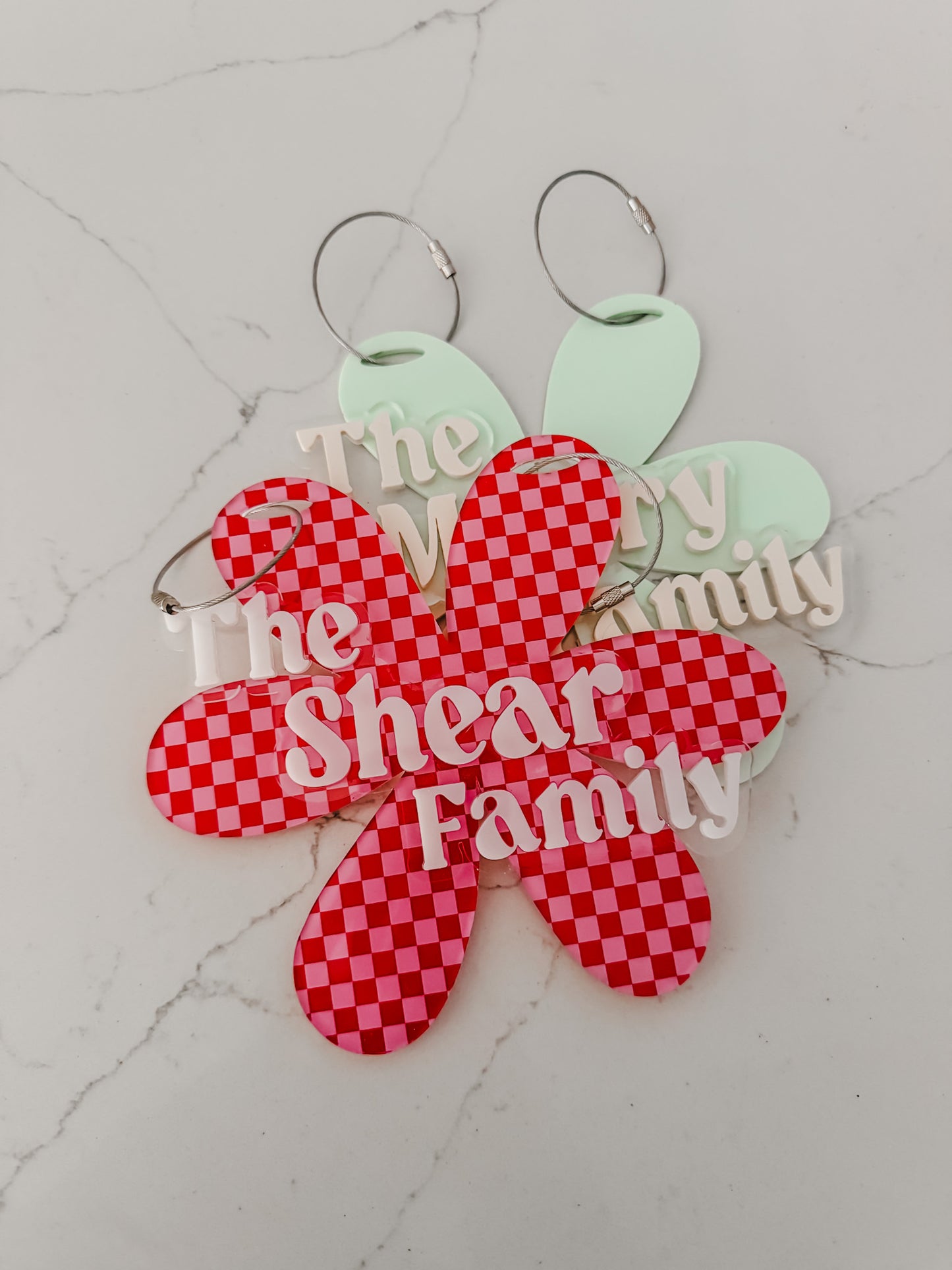 Flower - Stroller Tag