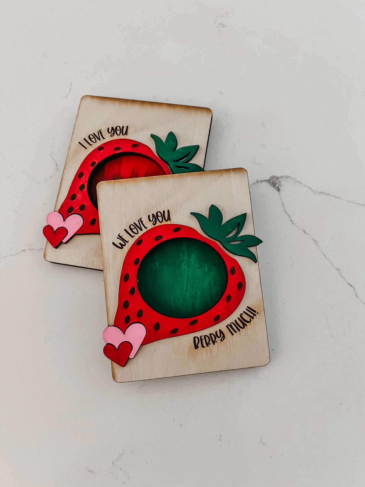 Strawberry - Photo Frame - Magnet