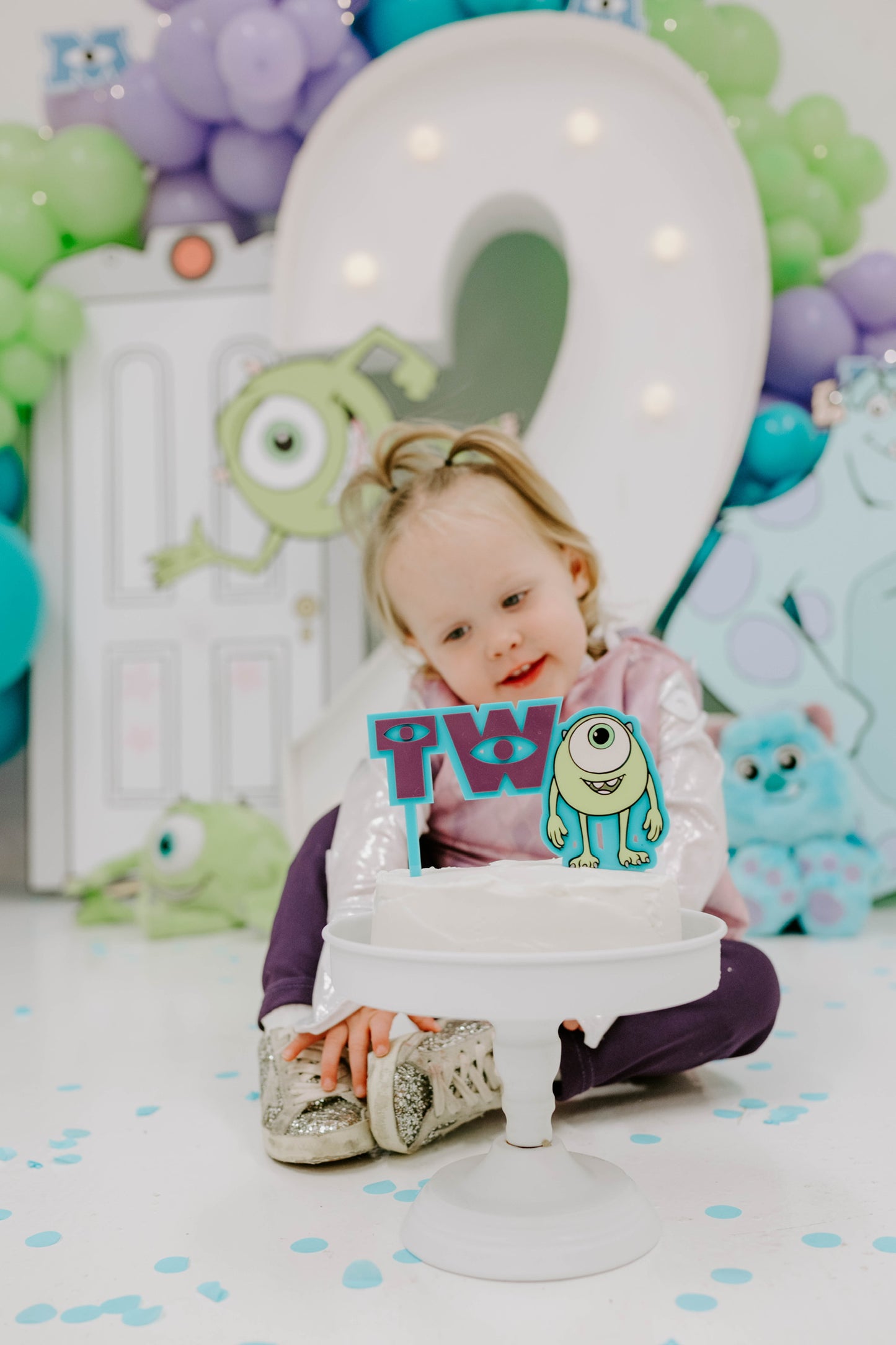Monster’s Inc - Two - Cake Topper