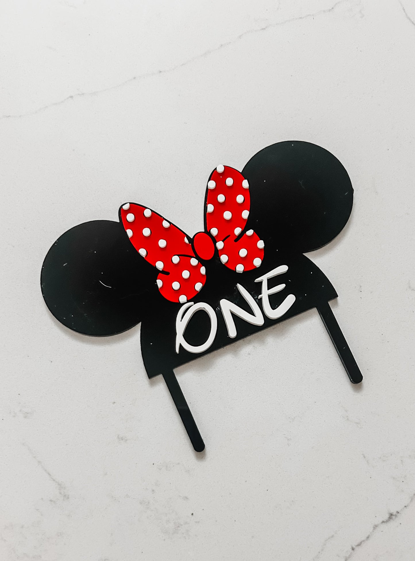 Minnie Mouse - Cake Topper