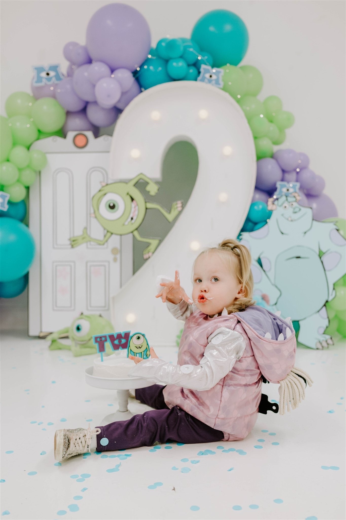 Monster’s Inc - Two - Cake Topper