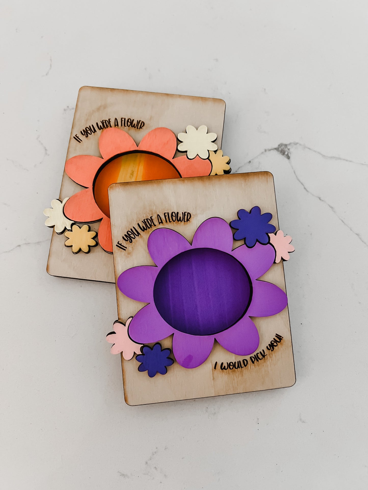 Flower - Photo Frame - Magnet