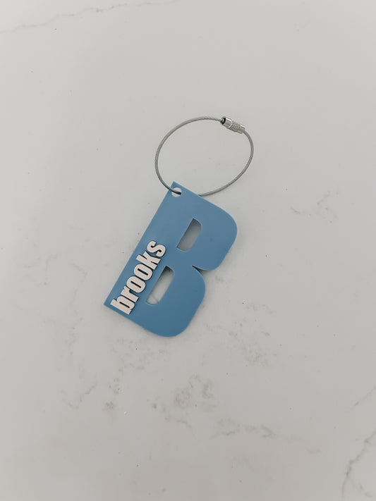 Initial - Name - Bag Tag / Keychain