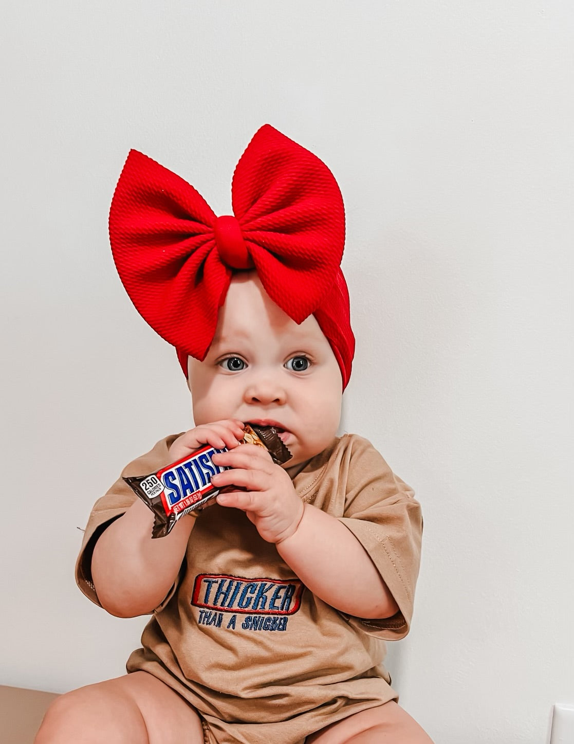 Thicker Than A Snicker - Baby Bubble Onesie