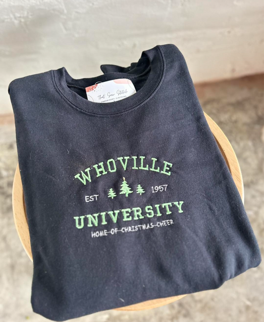 Whoville University- Crewneck Sweatshirt