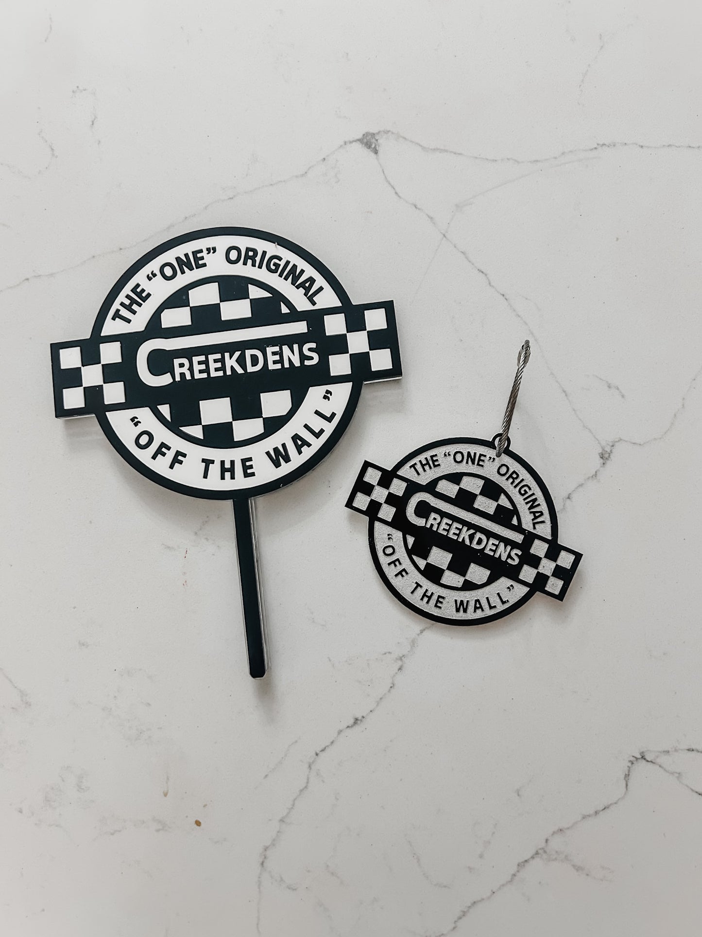 Vans Logo - Circle - Cake Tooper