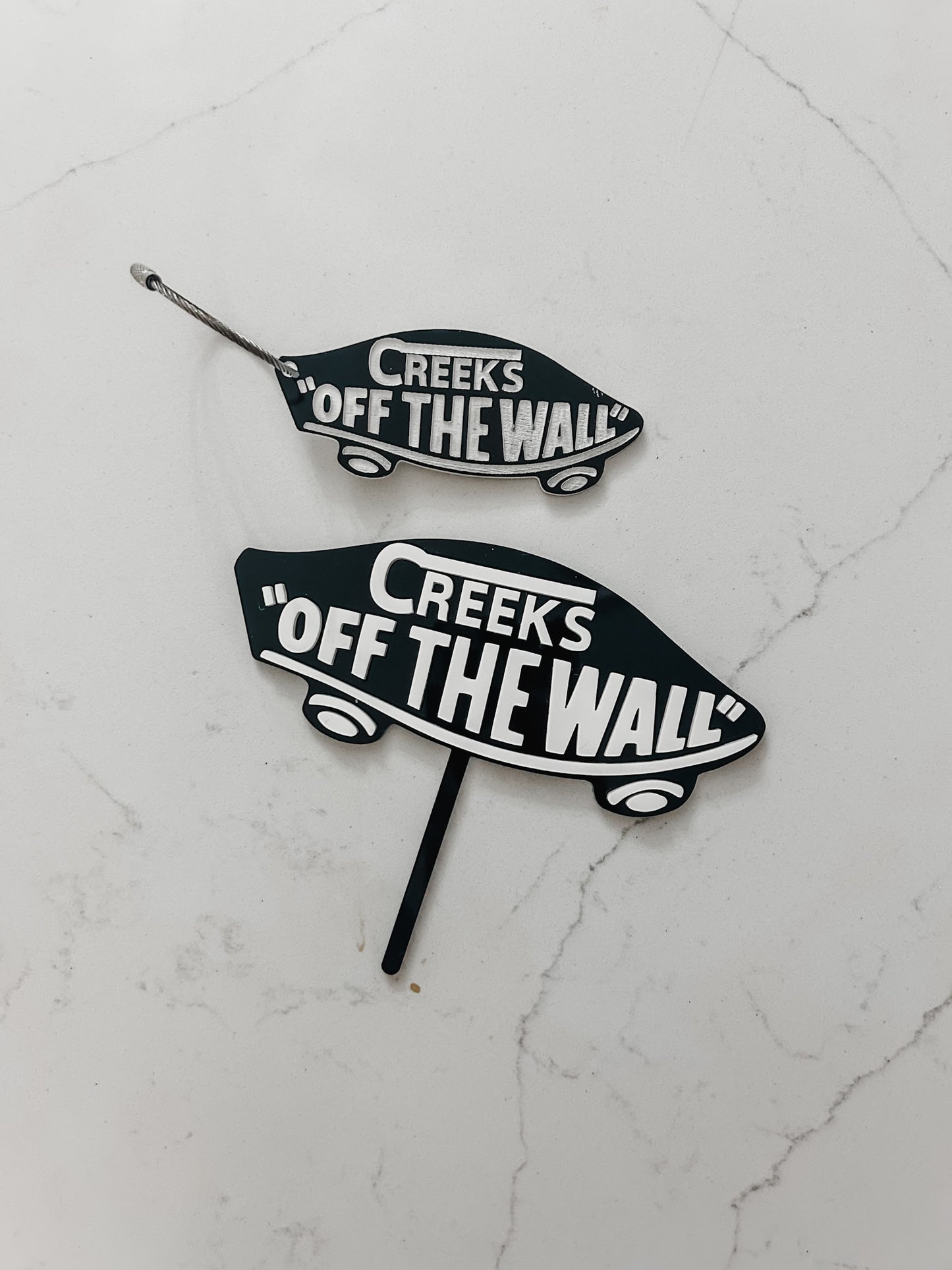Vans Logo - Shoe - Cake Topper