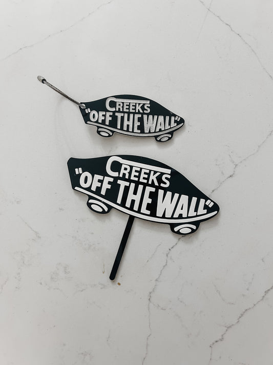 Vans Logo - Shoe - Cake Topper