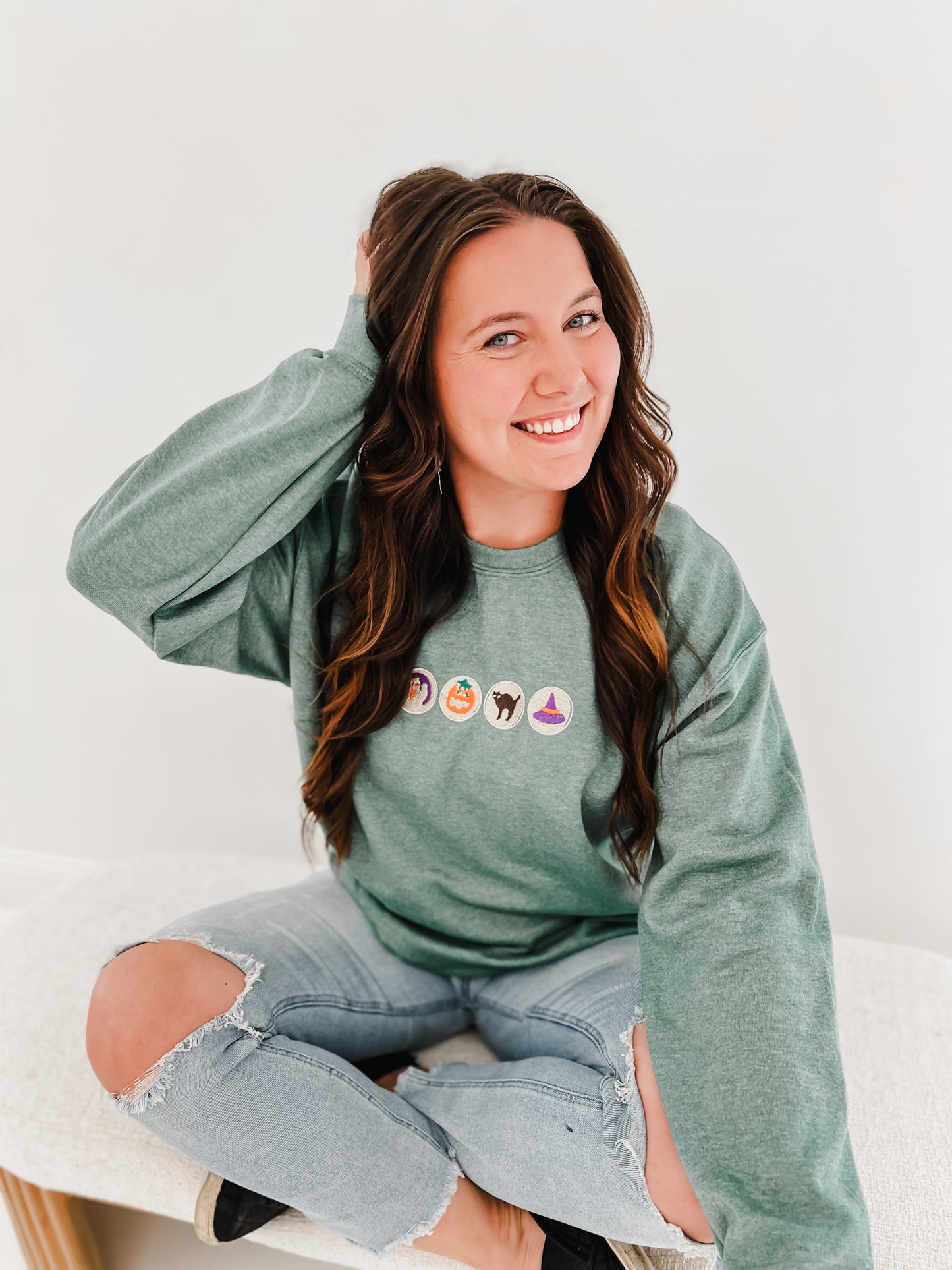 Halloween Cookie - Crewneck Sweatshirt