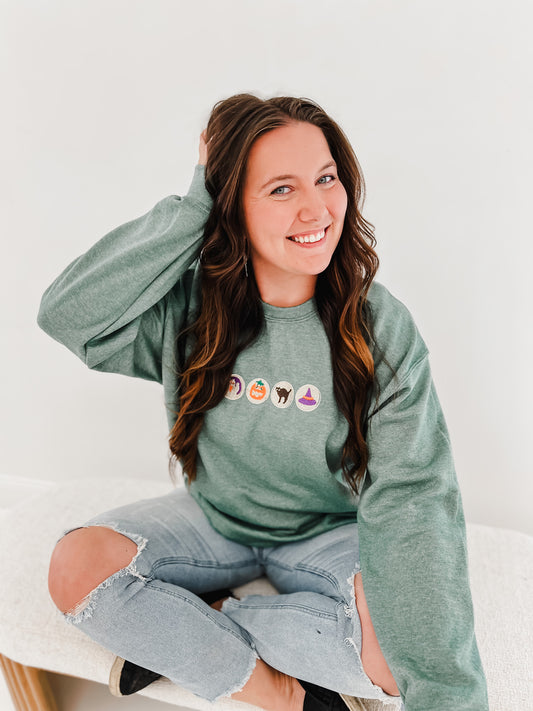 Halloween Cookie - Crewneck Sweatshirt
