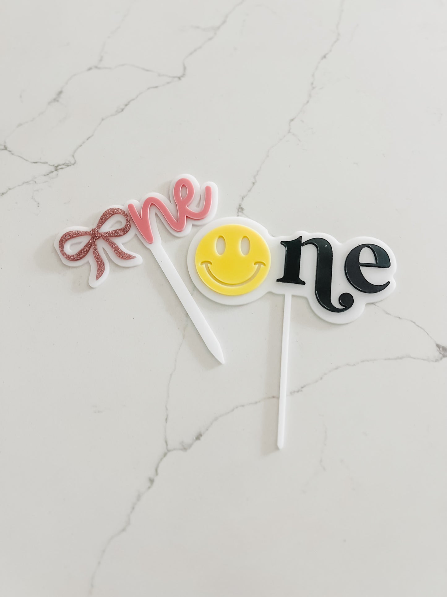 Bow - ONE Cake Topper