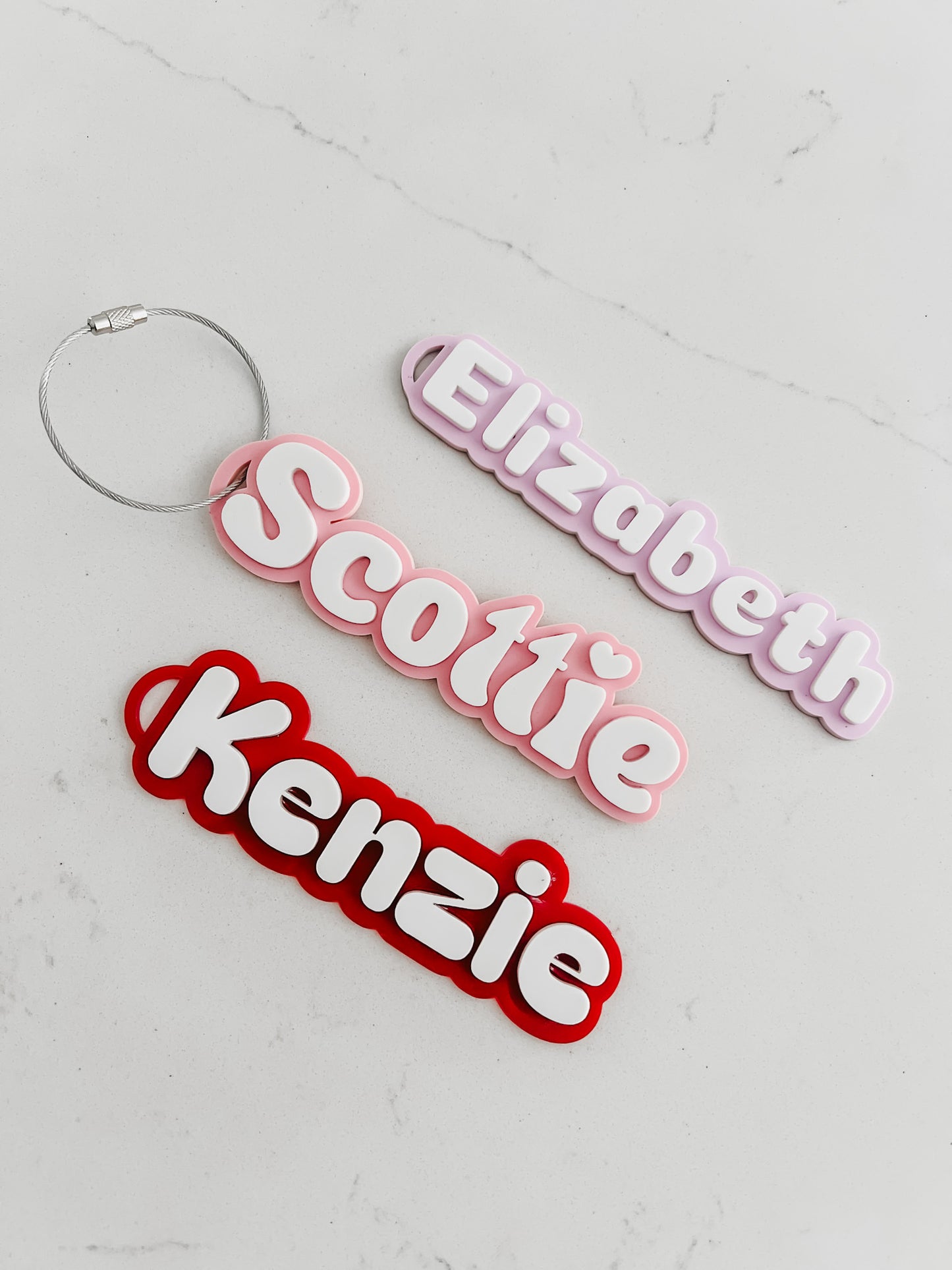 Plain - Name Tag / Stocking Tag