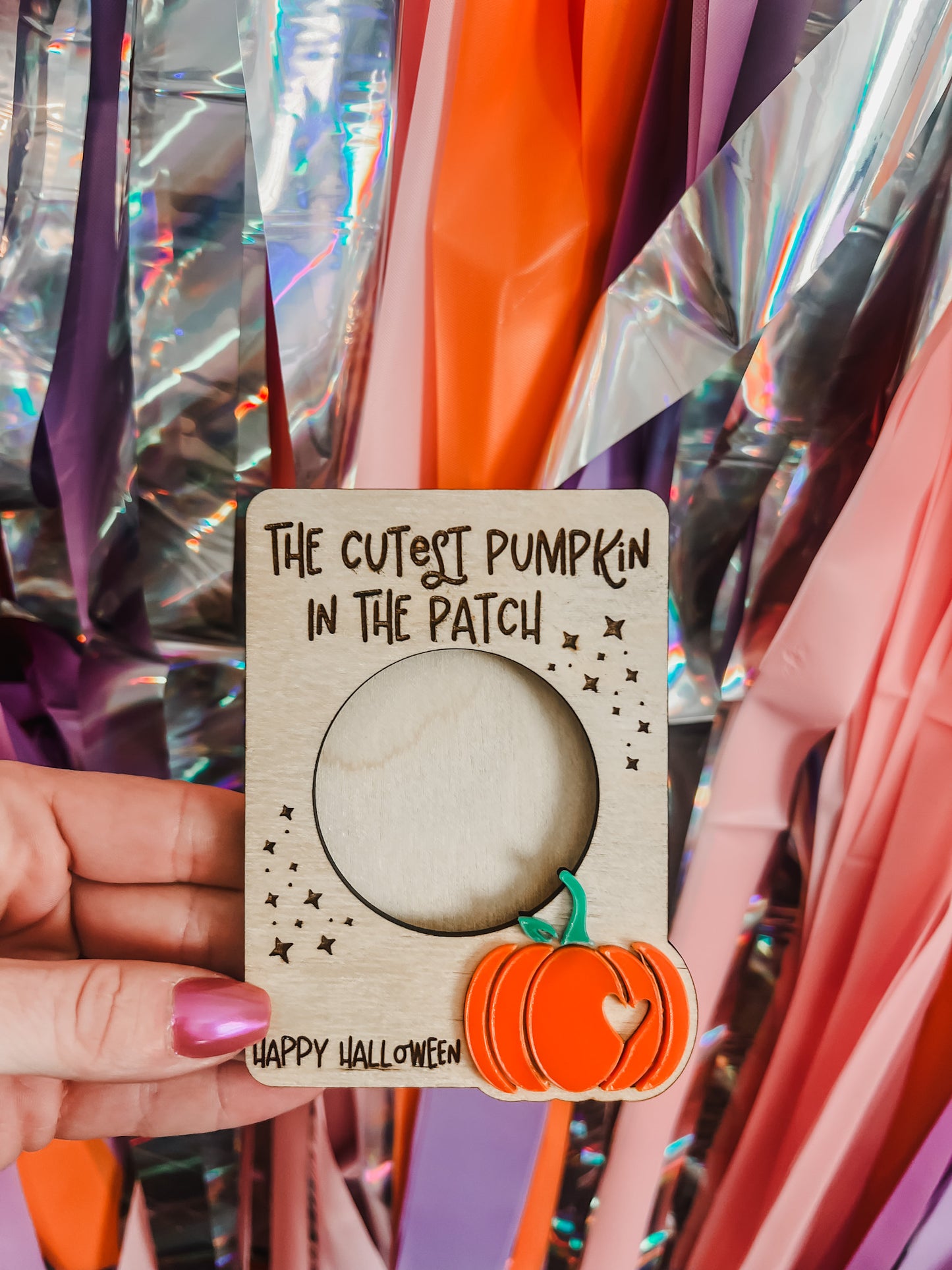 Halloween - Photo Frame - Magnet