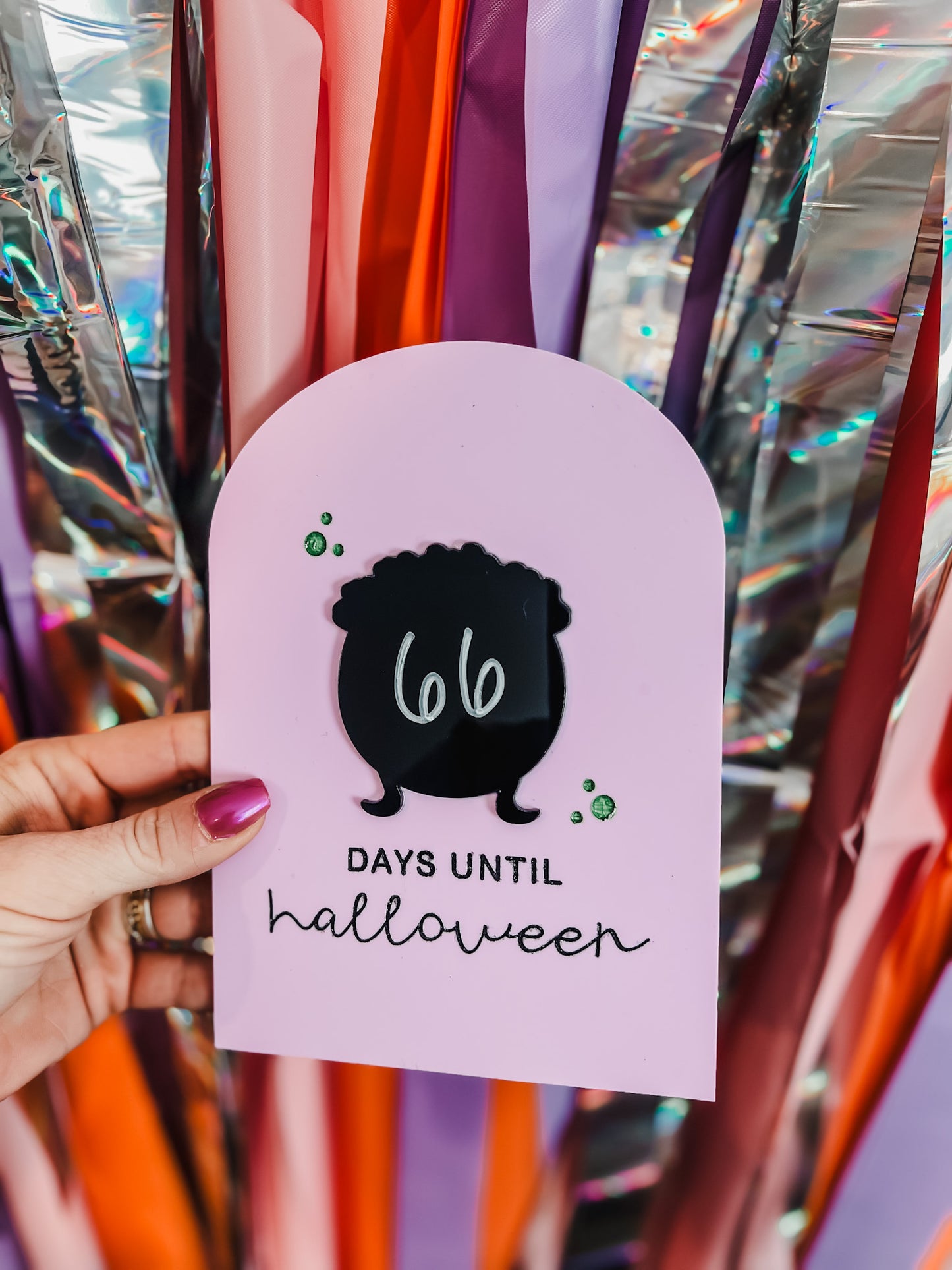 Countdown To Halloween - Sign