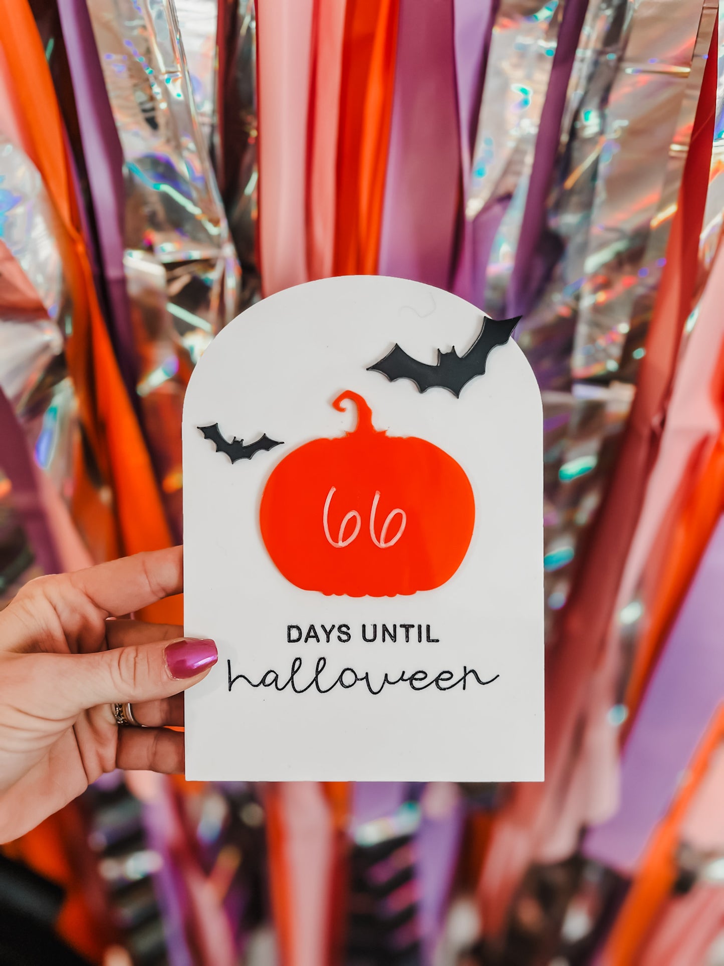 Countdown To Halloween - Sign