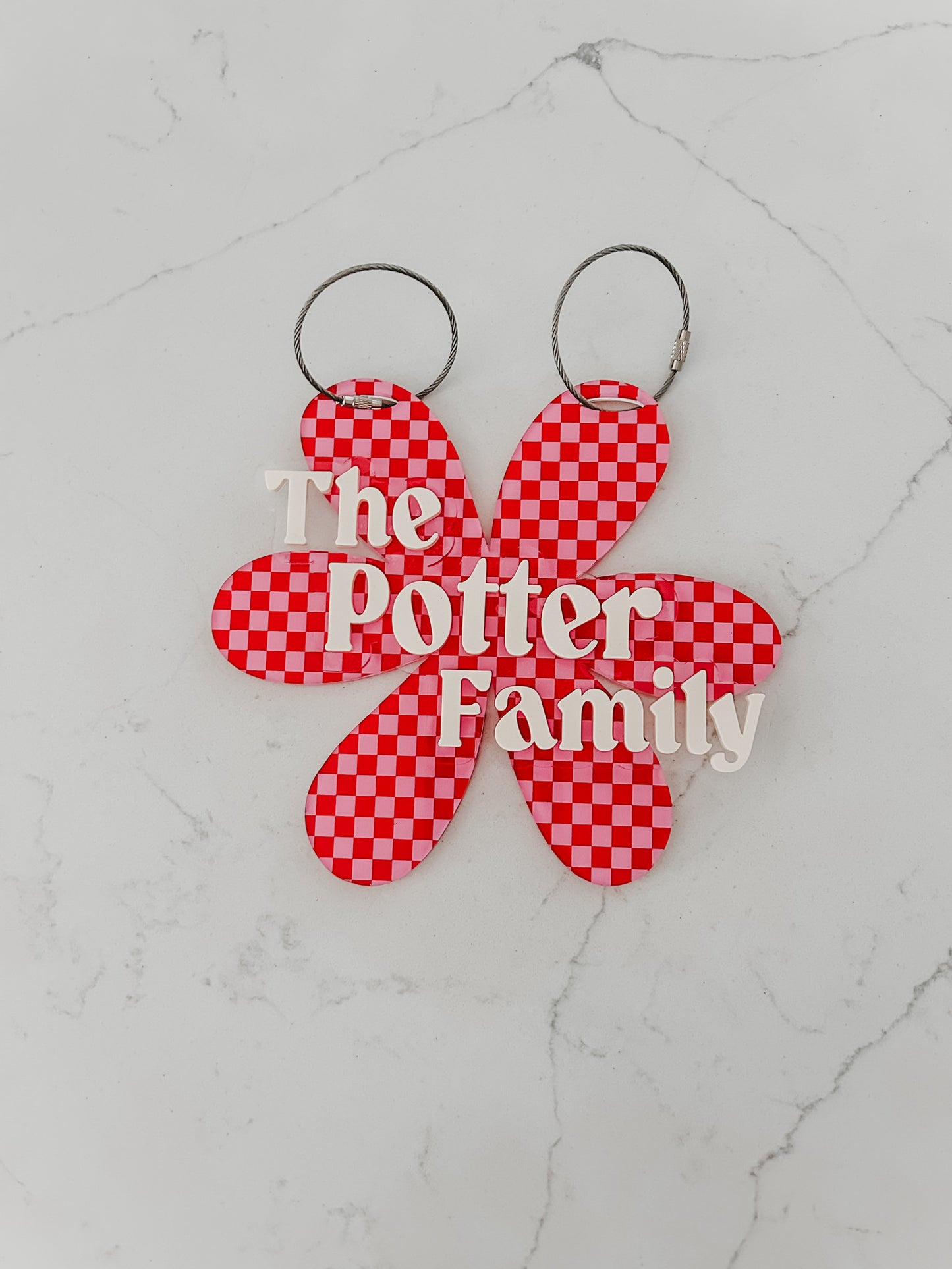 Flower - Stroller Tag