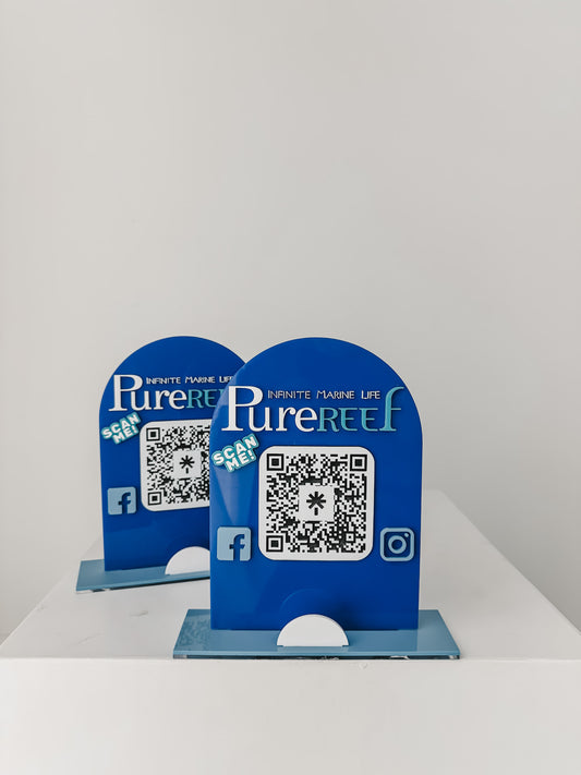 Medium QR Code Sign