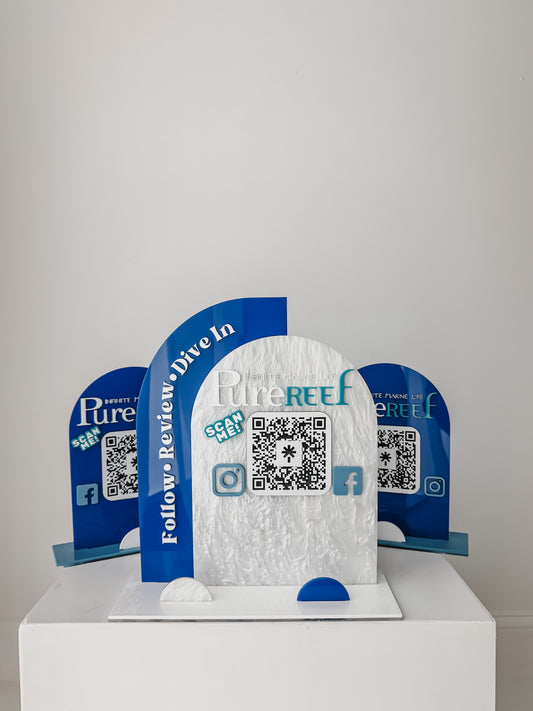 Medium QR Code Sign