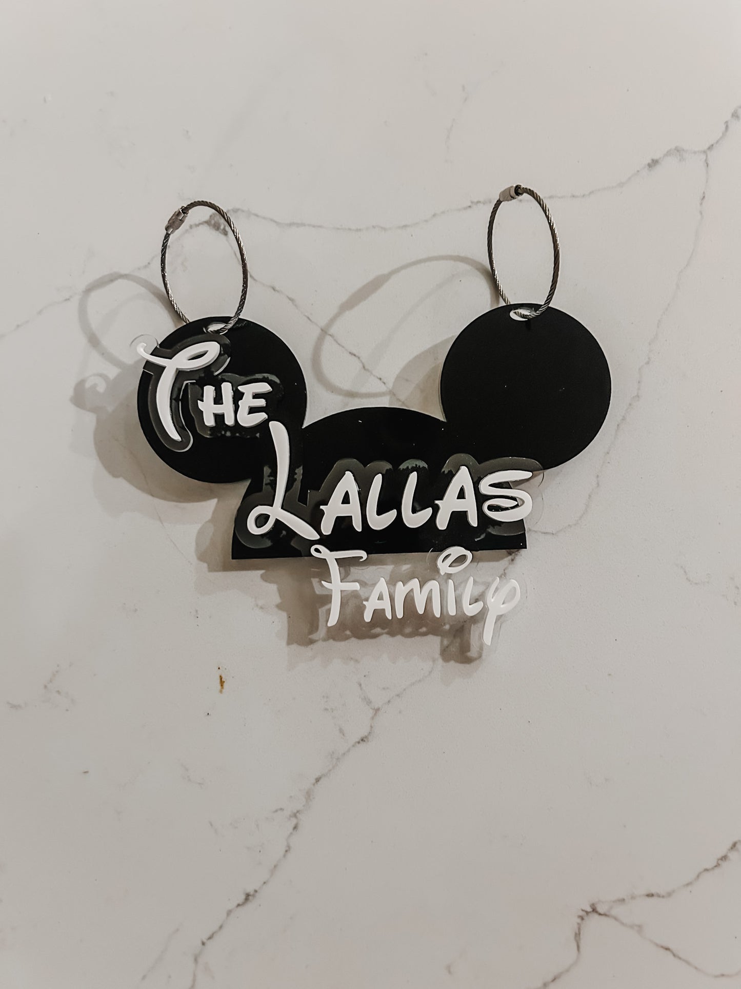 Mickey & Minnie - Stroller Tag