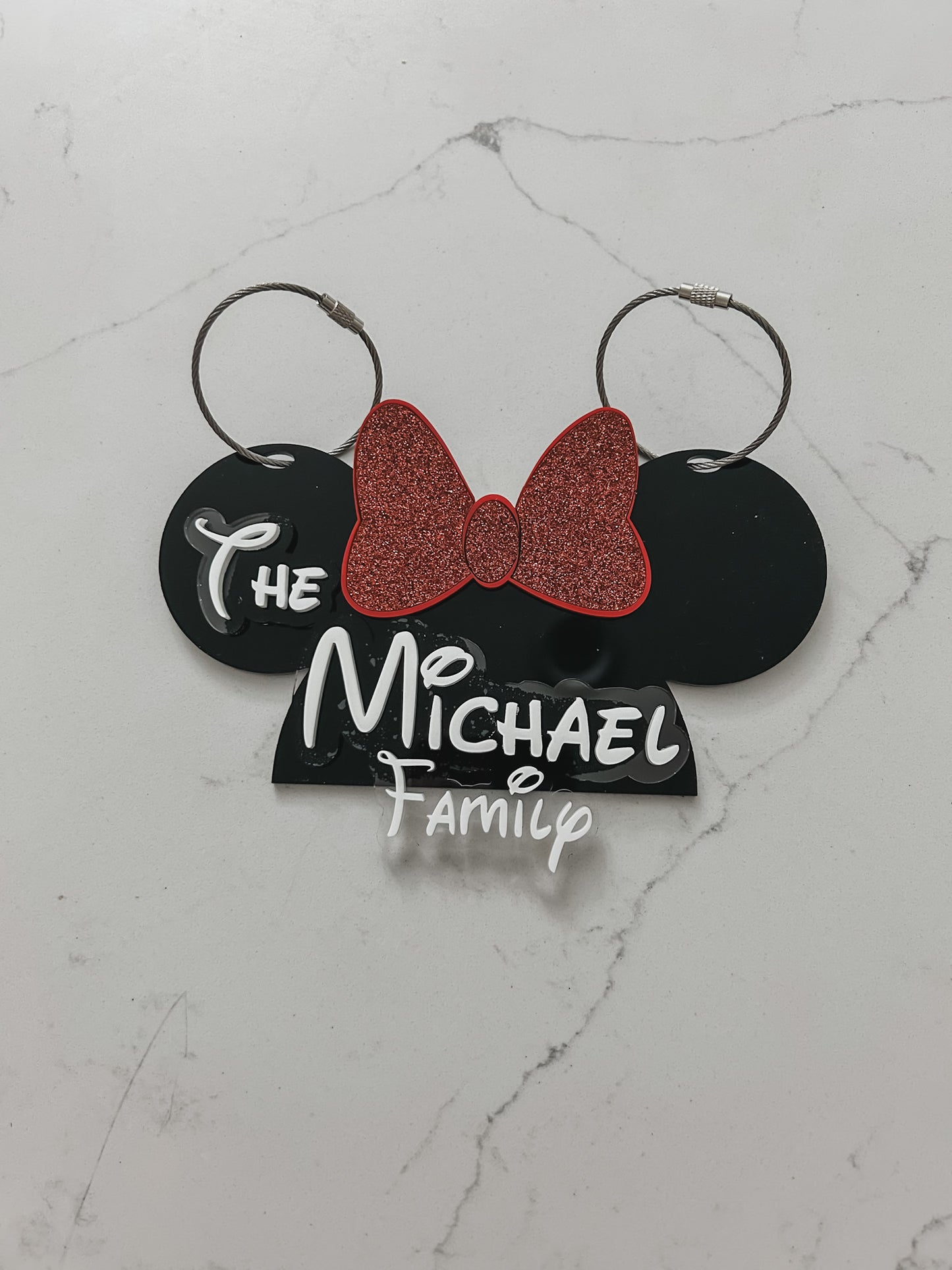 Mickey & Minnie - Stroller Tag