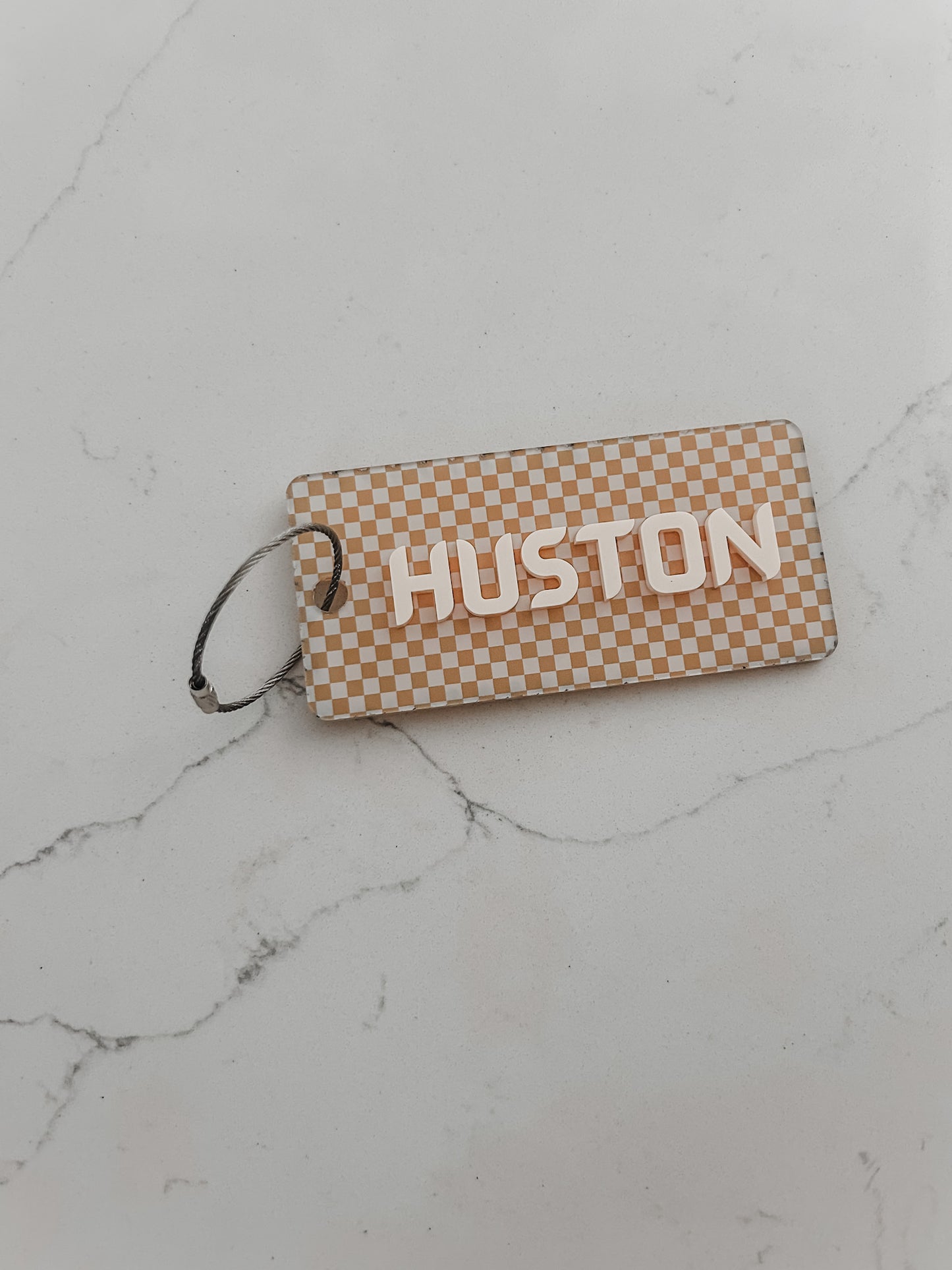 Custom Checkered - Name Tag