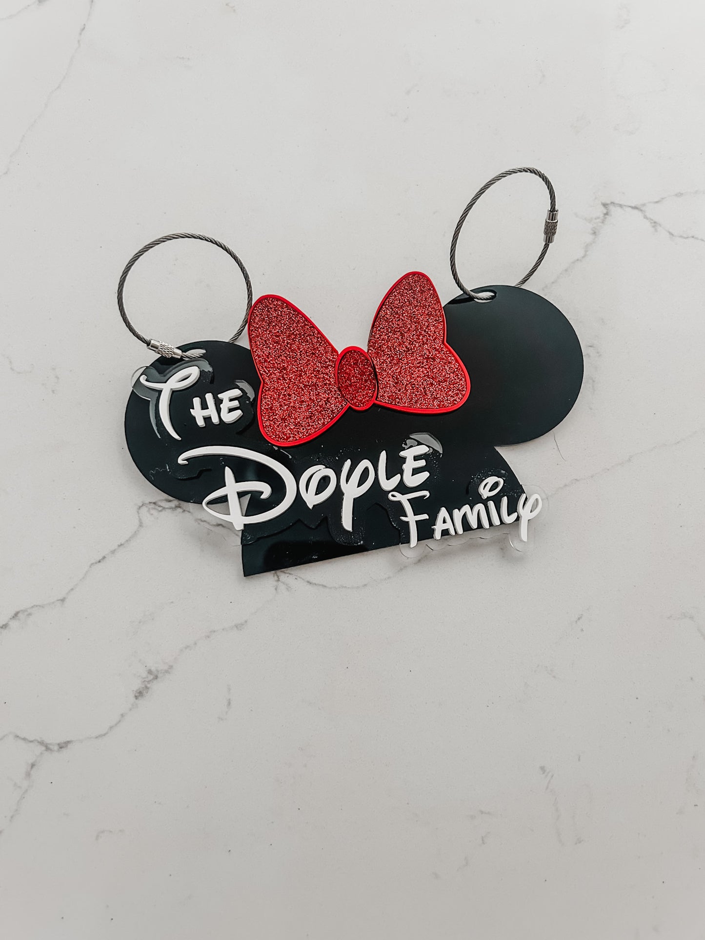 Mickey & Minnie - Stroller Tag