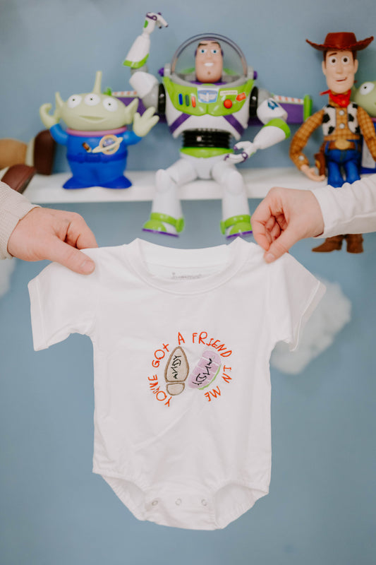 You've Got a Friend in Me - Baby Bubble Onesie