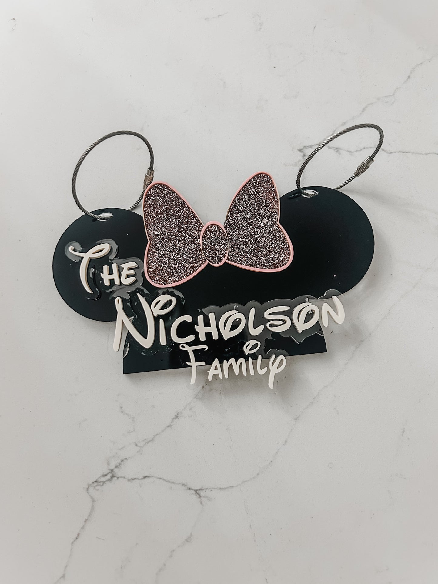 Mickey & Minnie - Stroller Tag