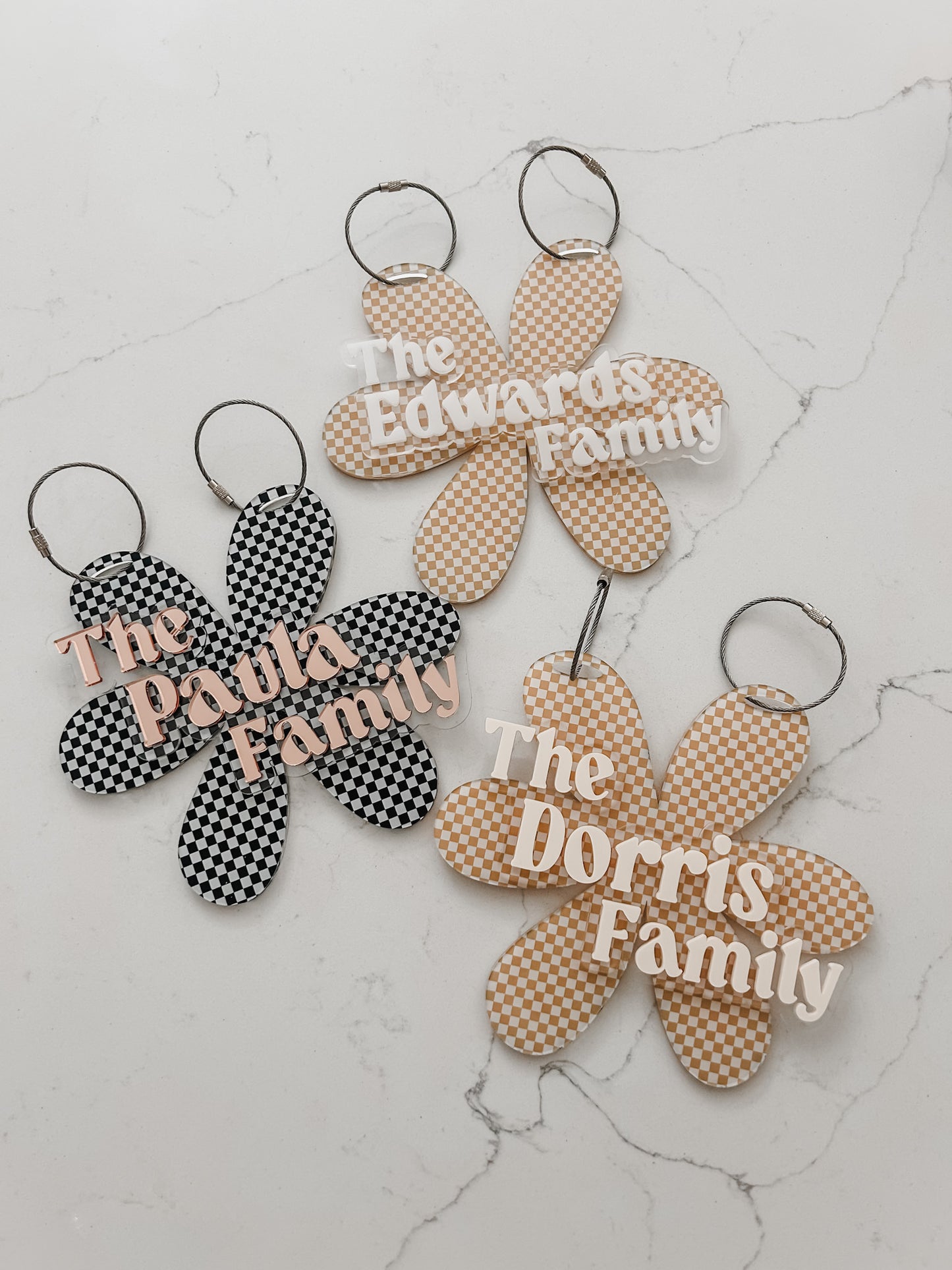 Flower - Stroller Tag