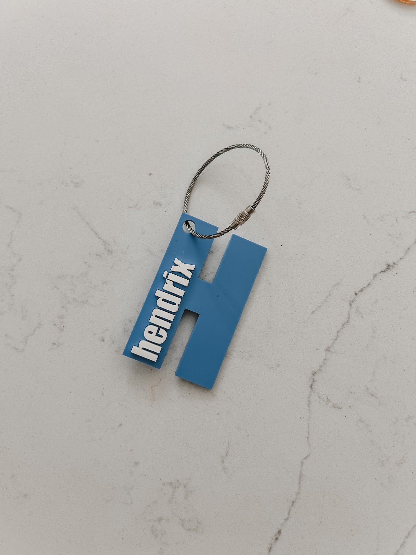 Initial - Name - Bag Tag / Keychain