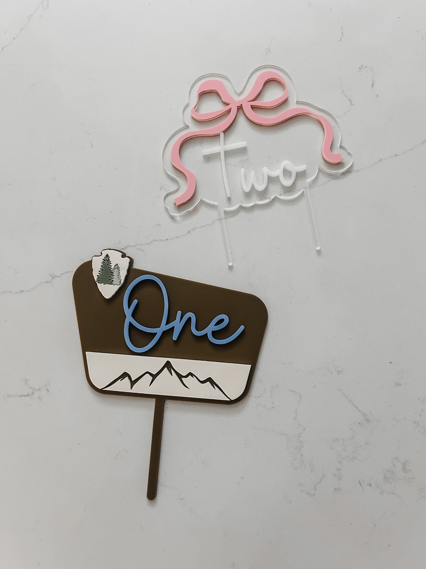 National Park Sign - One Cake Topper